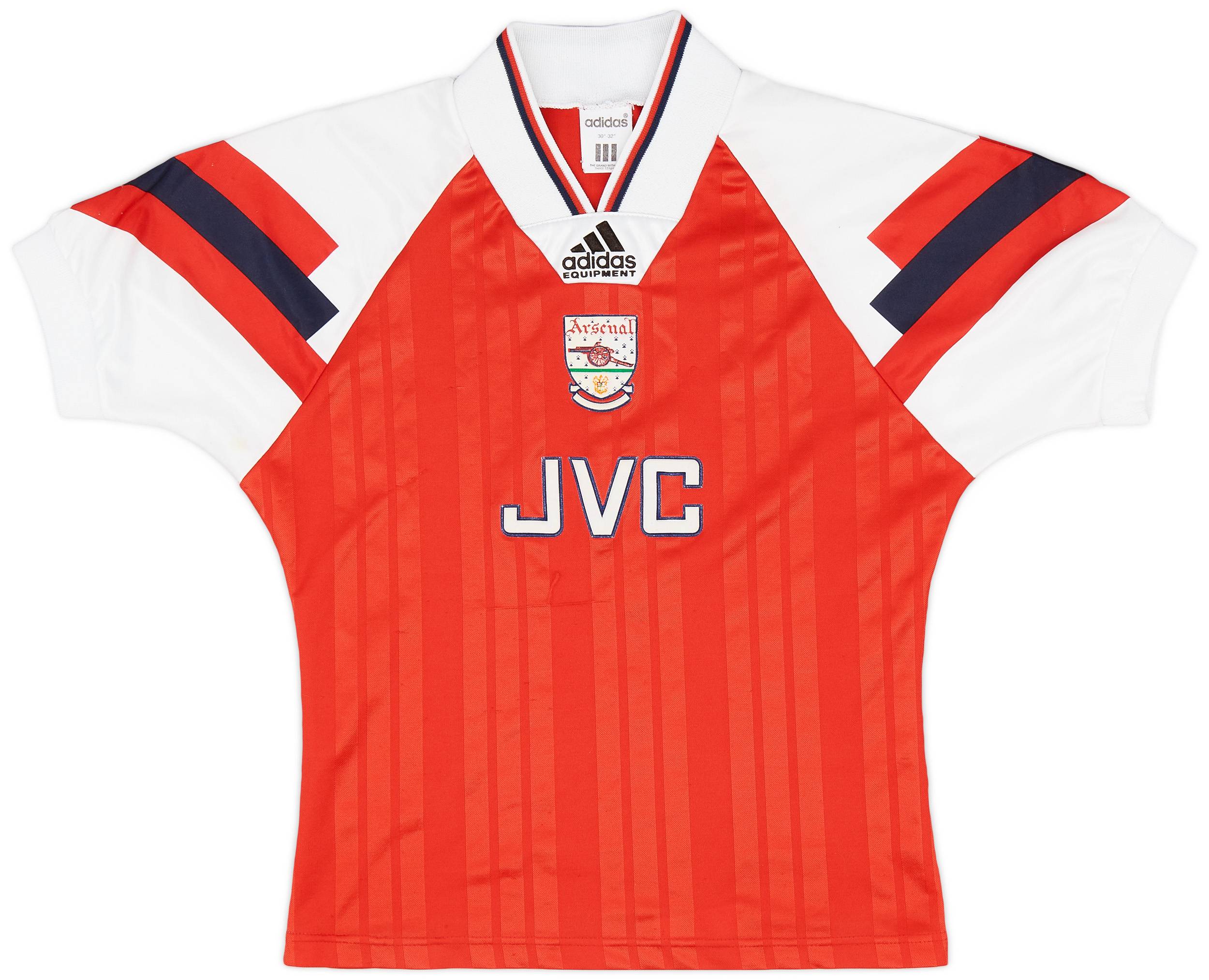 1992 94 Arsenal Home Shirt 8 10 L.Boys