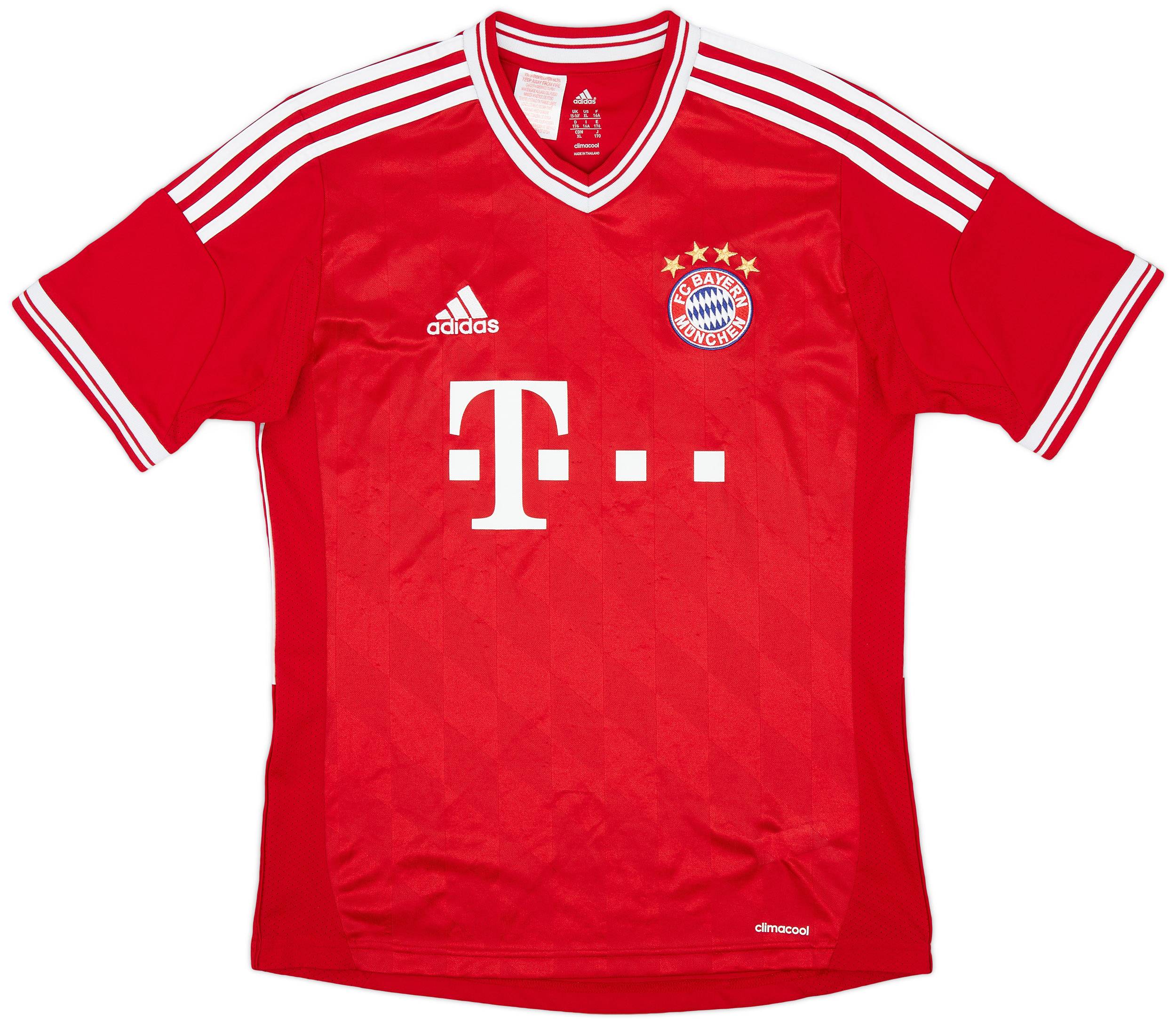 2013-14 Bayern Munich Home Shirt - 8/10 - (XL.Boys)