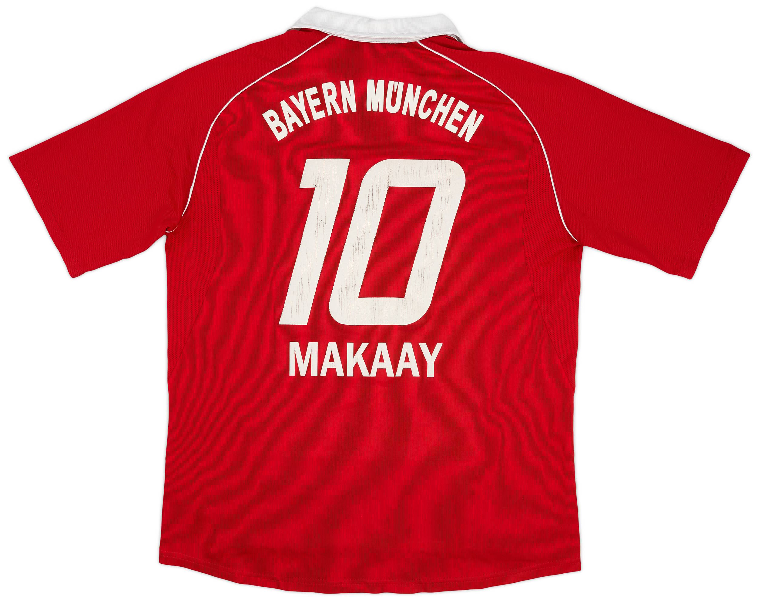 2005-06 Bayern Munich Home Shirt Makaay #10 - 6/10 - (XL)