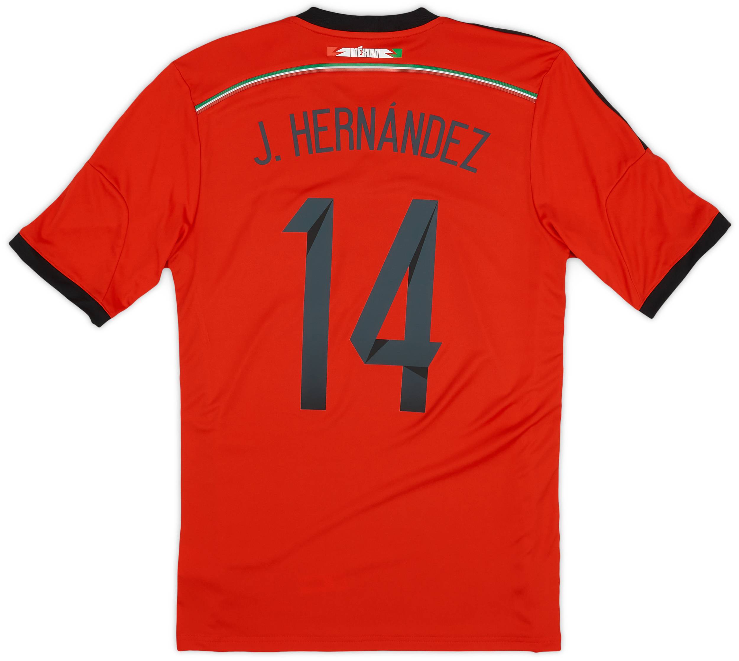 2014-15 Mexico Away Shirt J. Hernandez #14 (M)