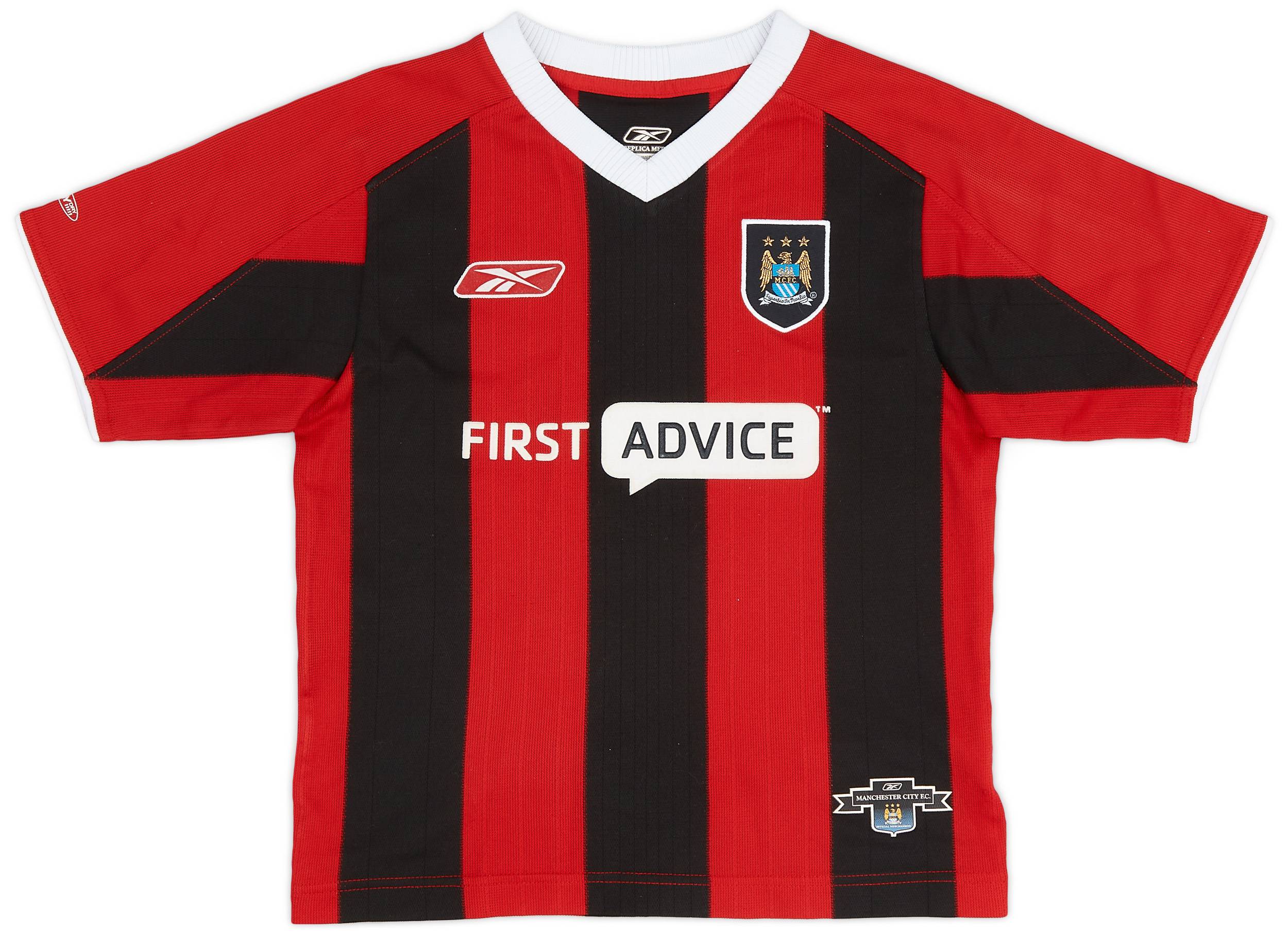 2003-04 Manchester City Away Shirt Anelka #39 - 9/10 - (XS.Boys)