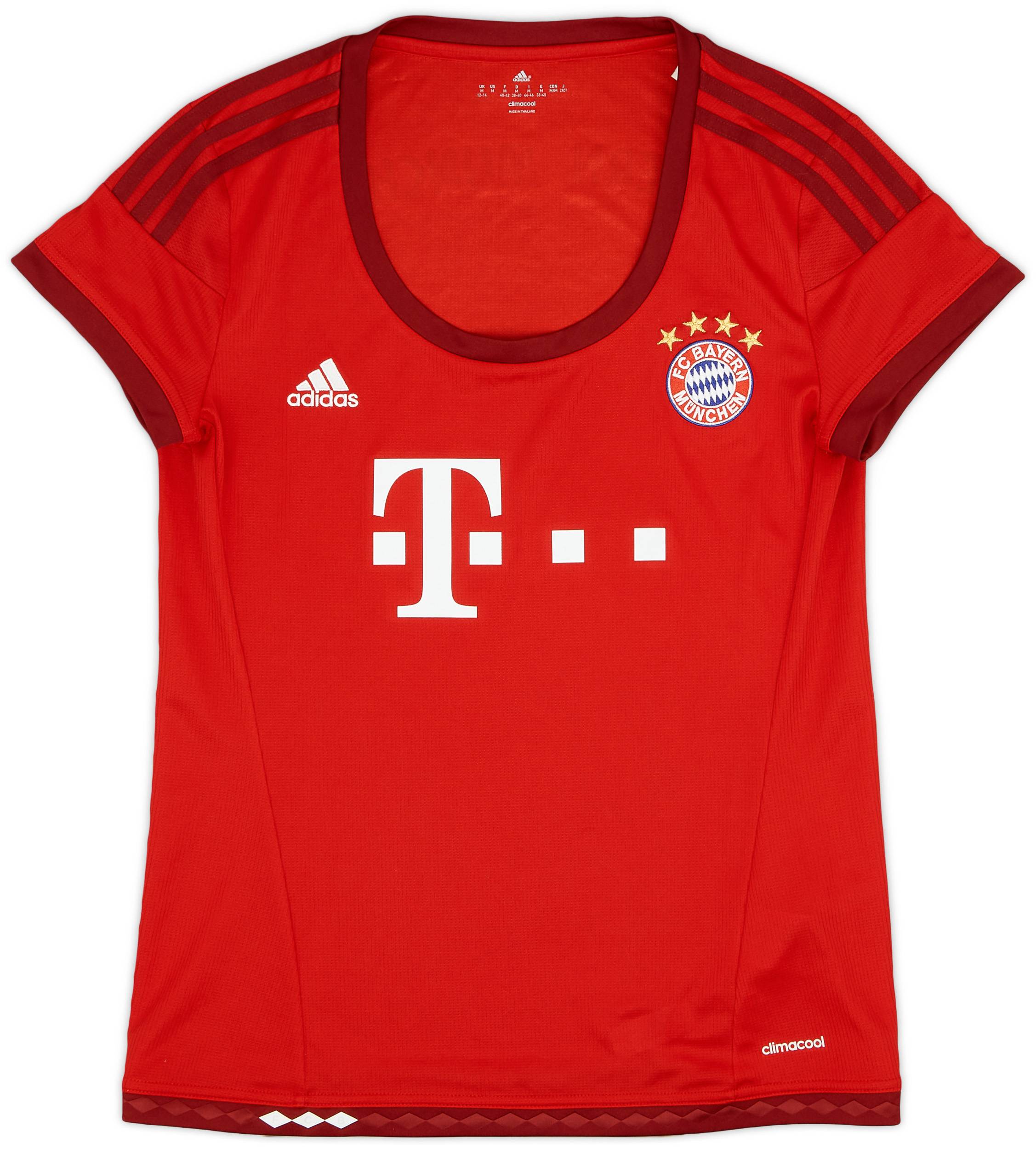 2015-16 Bayern Munich Home Shirt - 9/10 - (Women's M)