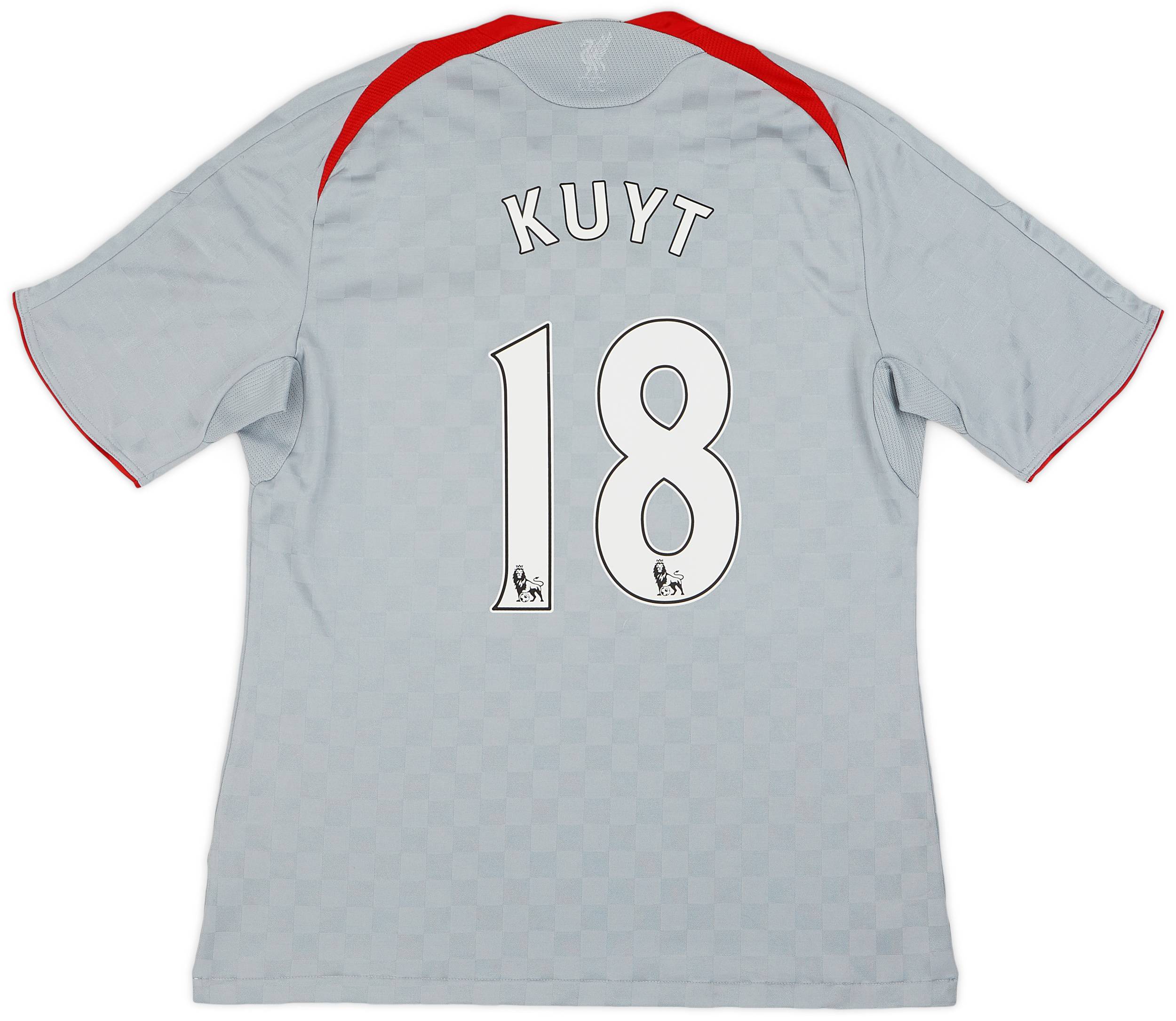 2008-09 Liverpool Away Shirt Kuyt #18 - 6/10 - (L)