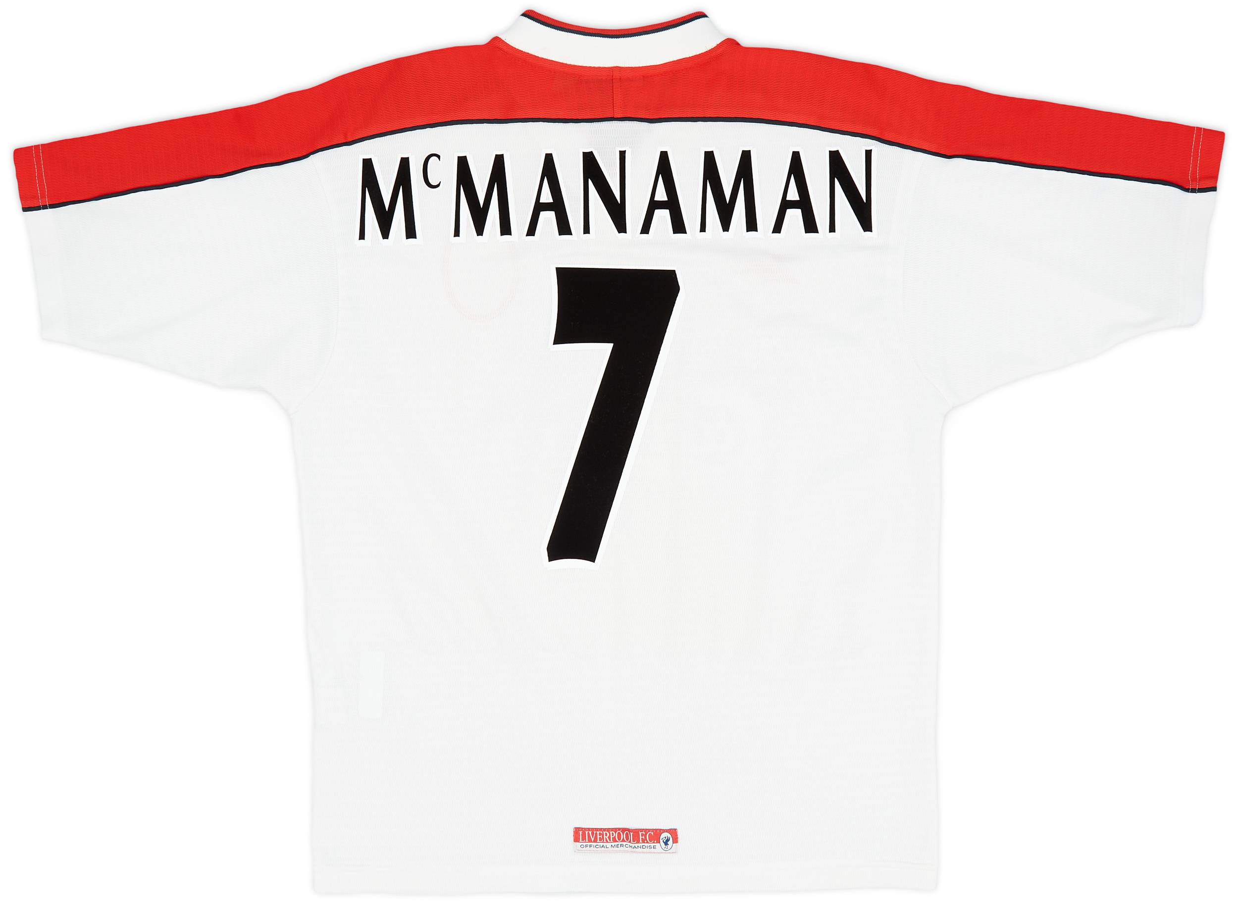 1998-99 Liverpool Away Shirt McManaman #7 - 9/10 - (M)