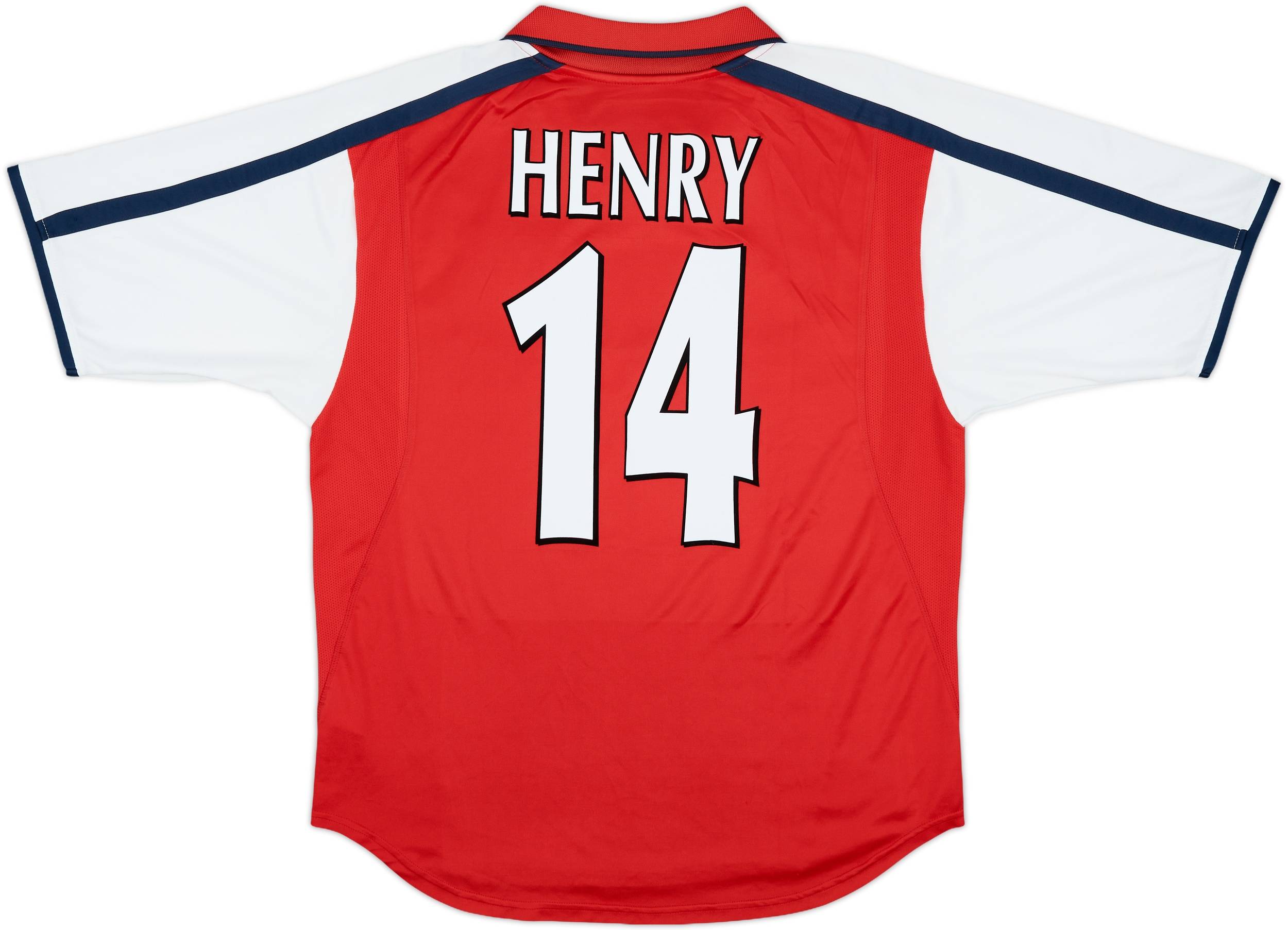 2000-02 Arsenal Home Shirt Henry #14 - 5/10 - (M)