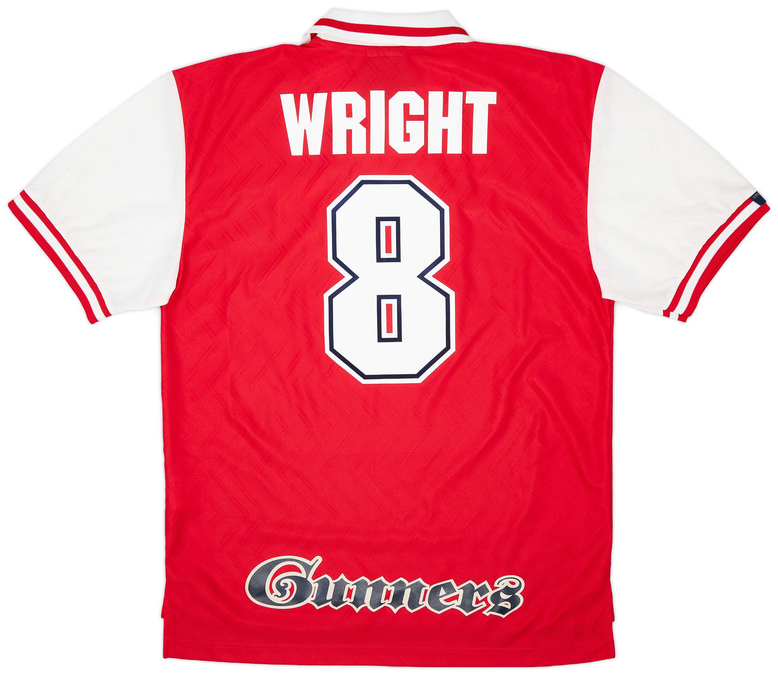1996-98 Arsenal Home Shirt Wright #8 - 8/10 - (M)
