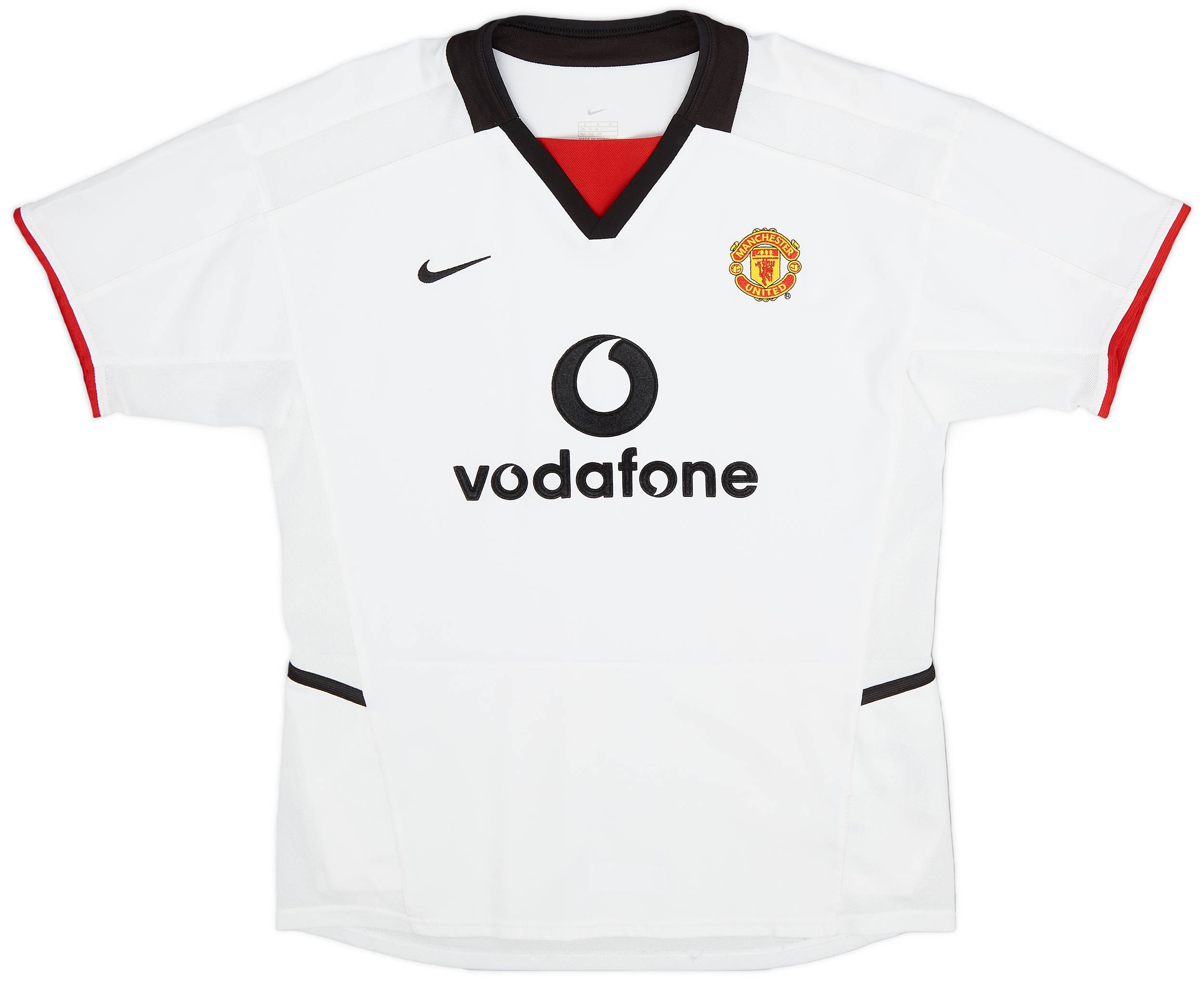 2002-03 Manchester United Away Shirt - 9/10 - (L.Boys)