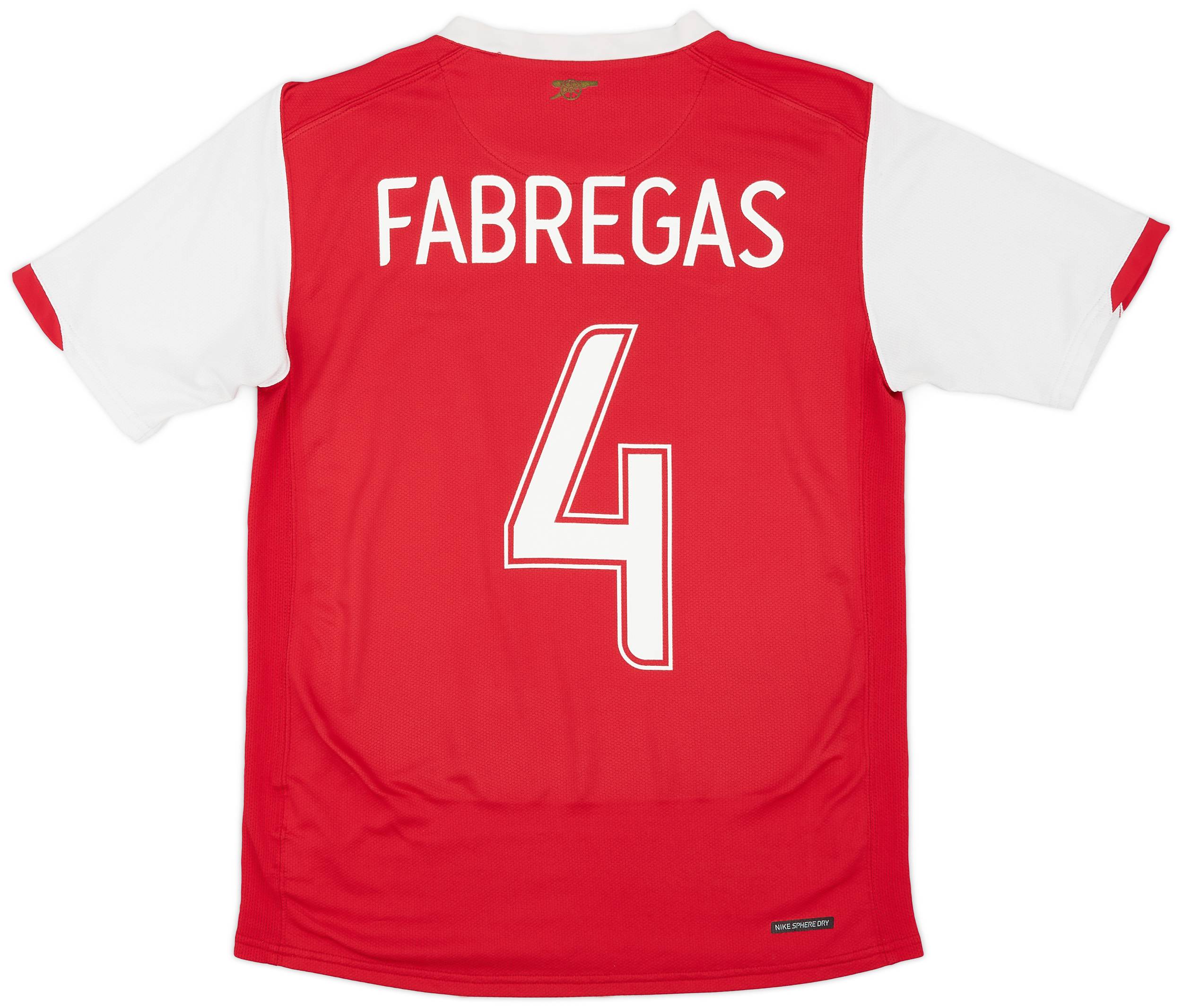 2006-08 Arsenal Home Shirt Fabregas #4 - 6/10 - (XL.Boys)