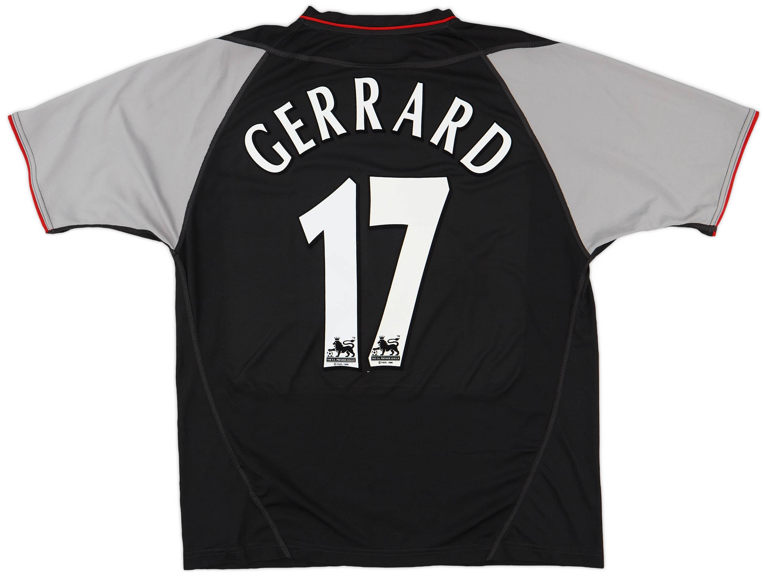 2002-04 Liverpool Away Shirt Gerrard #17 - 7/10 - (L)