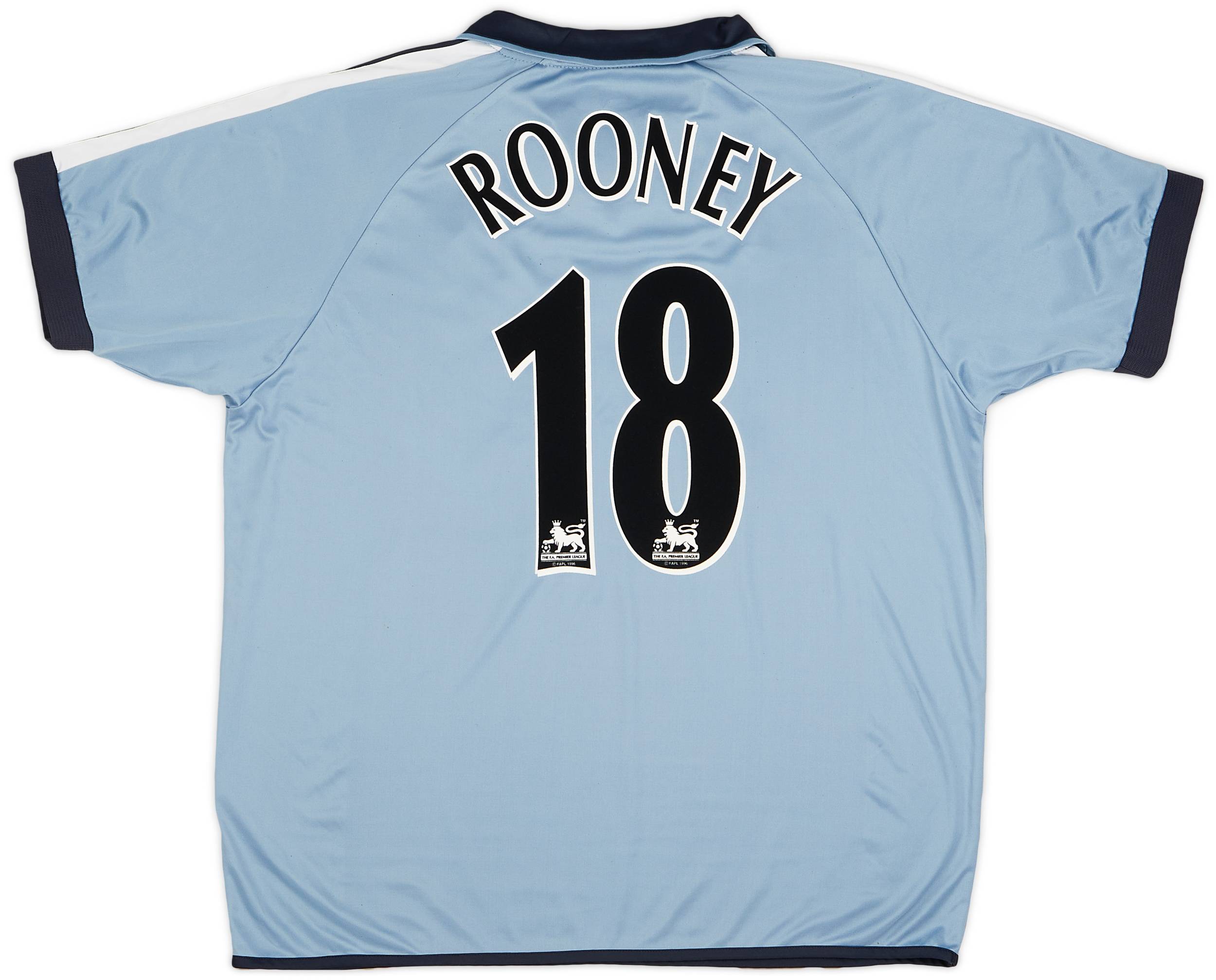 2003-04 Everton Third Shirt Rooney #18 - 8/10 - (XL)