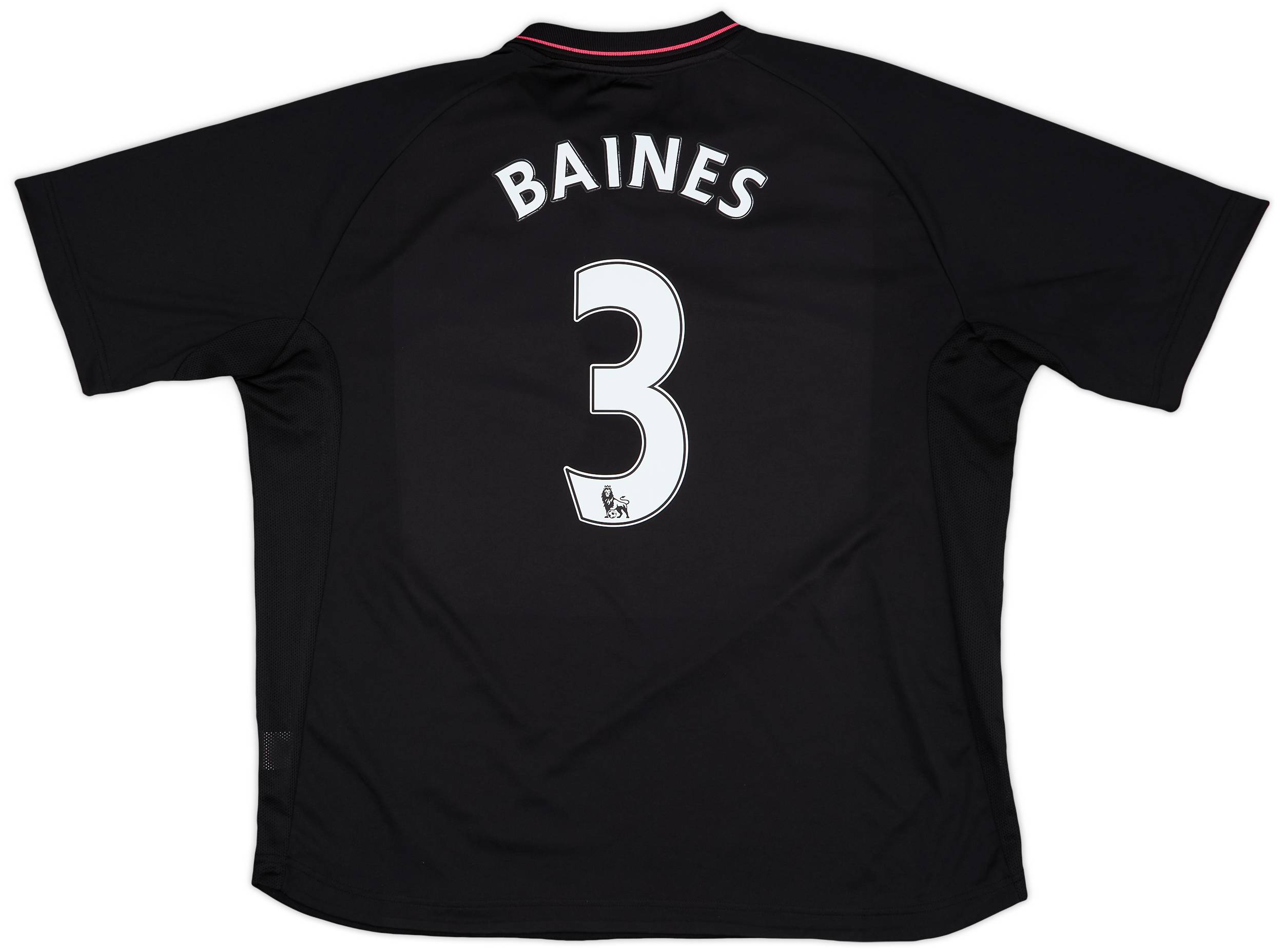 2009-10 Everton Away Shirt Baines #3 - 8/10 - (XXL)