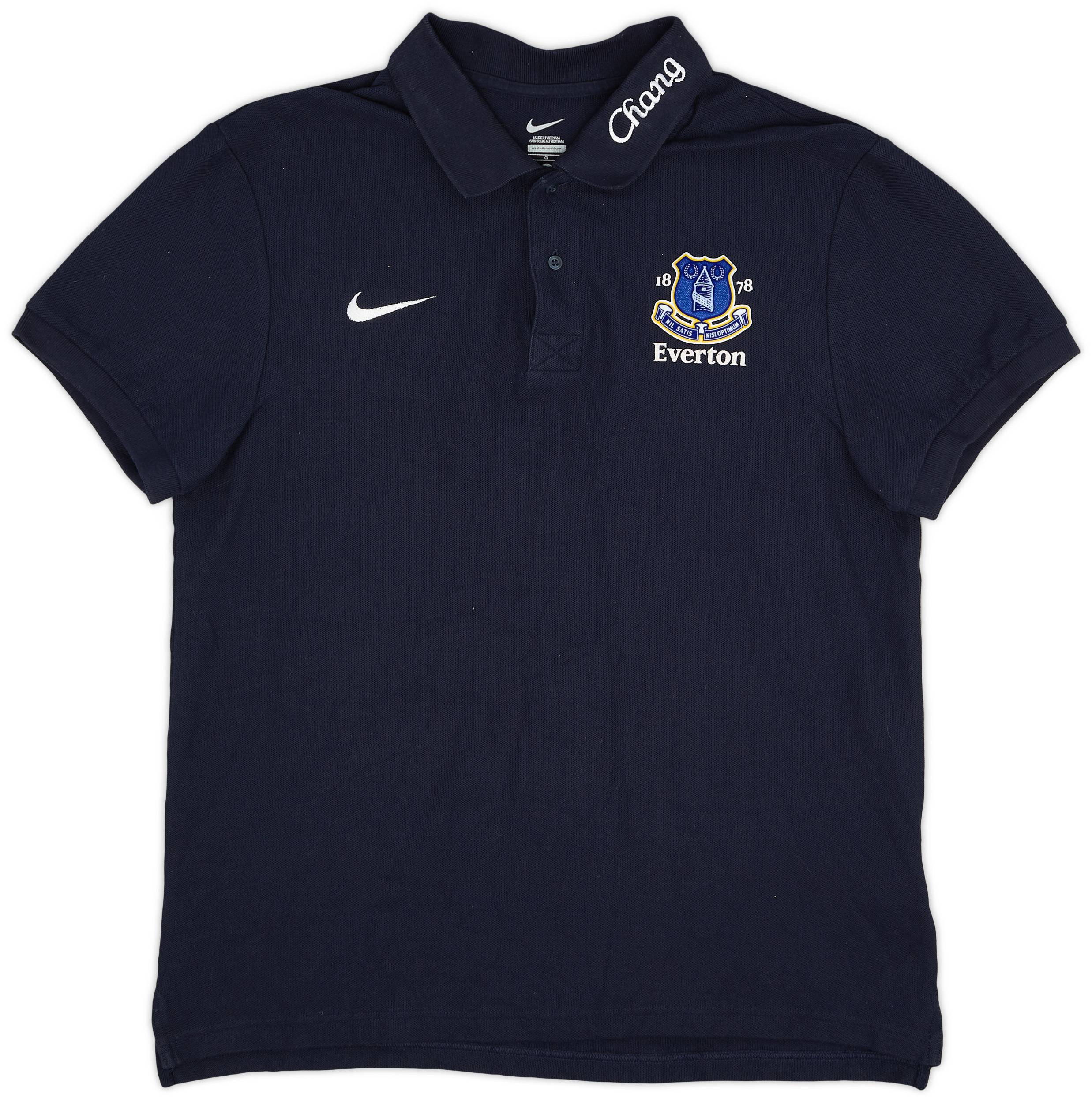 2012-13 Everton Nike Polo Shirt - 8/10 - (L)