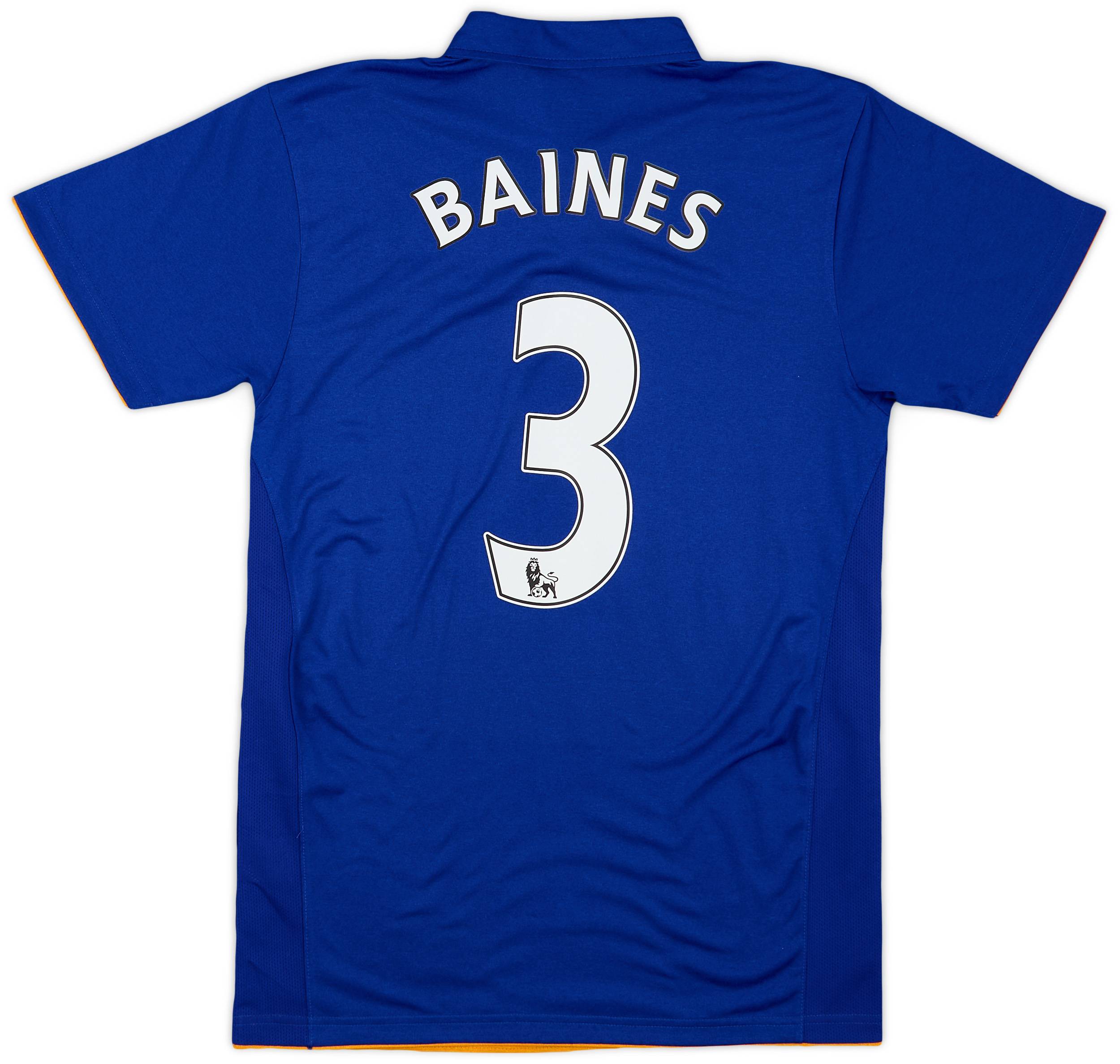 2011-12 Everton Home Shirt Baines #3