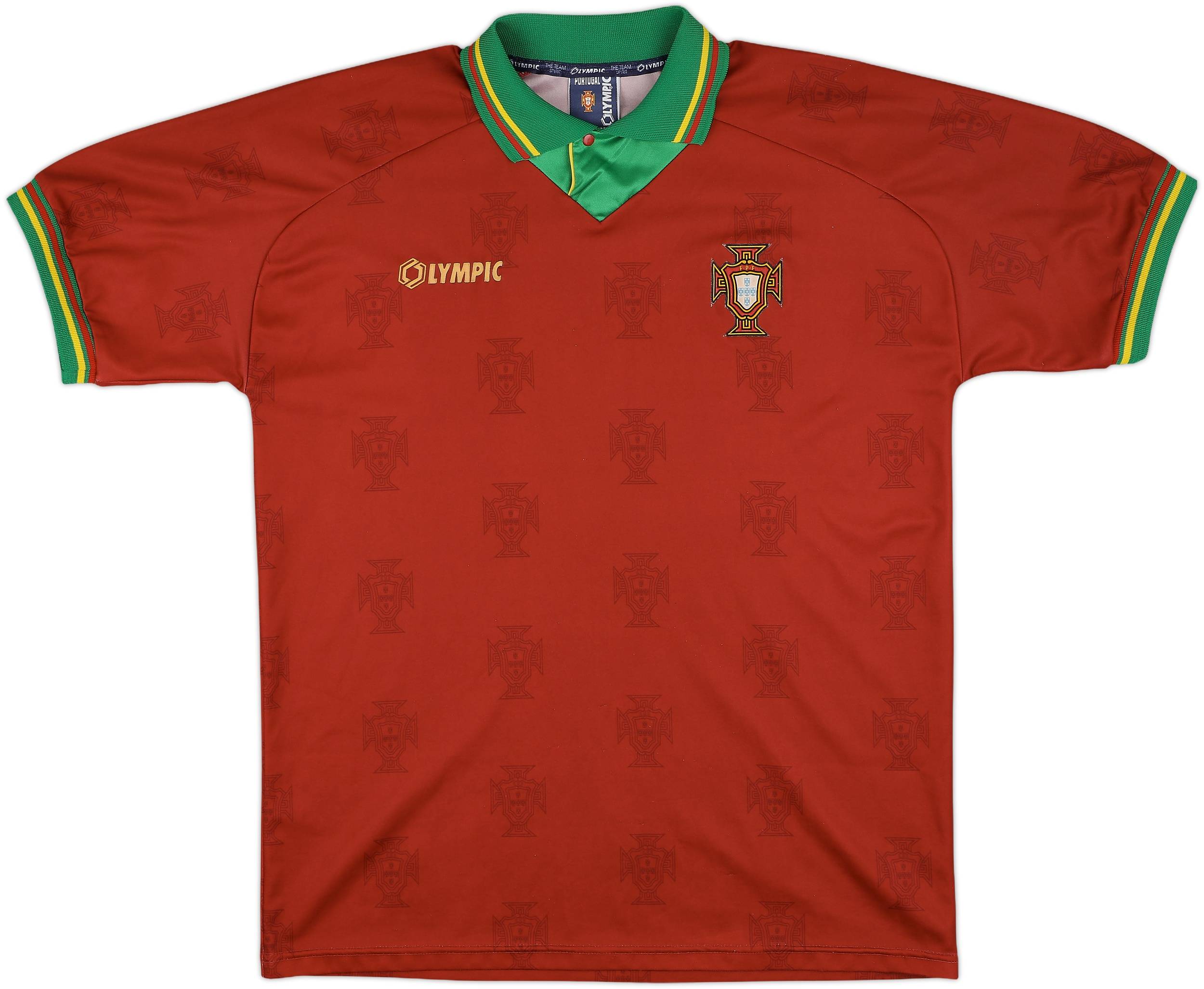 1995-96 Portugal Home Shirt - 9/10 - (L)