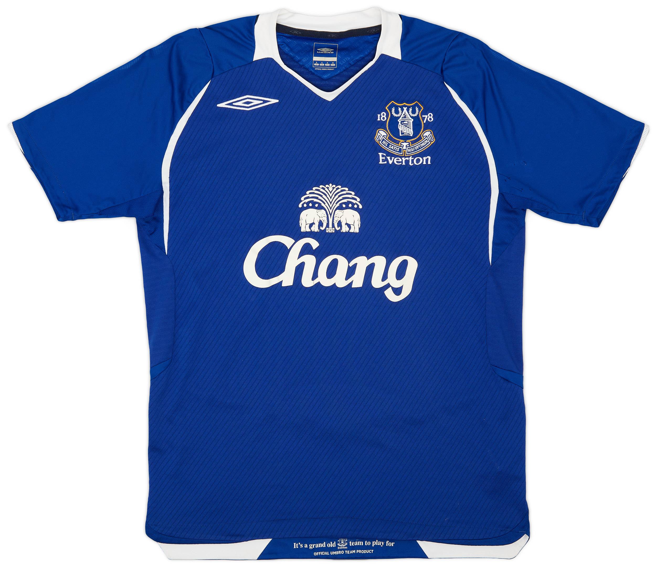 Chang everton jersey clearance