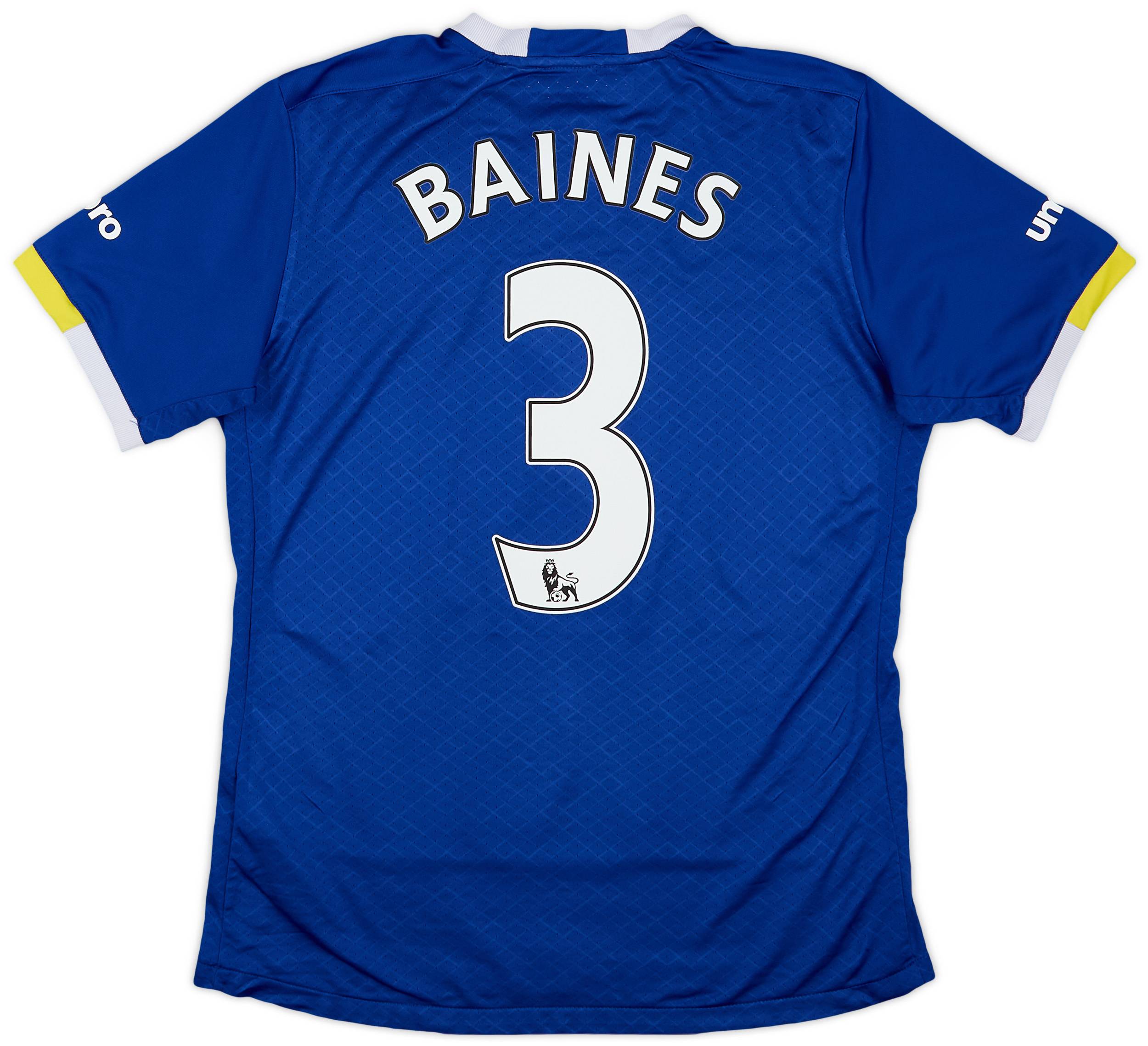 2016-17 Everton Home Shirt Baines #3