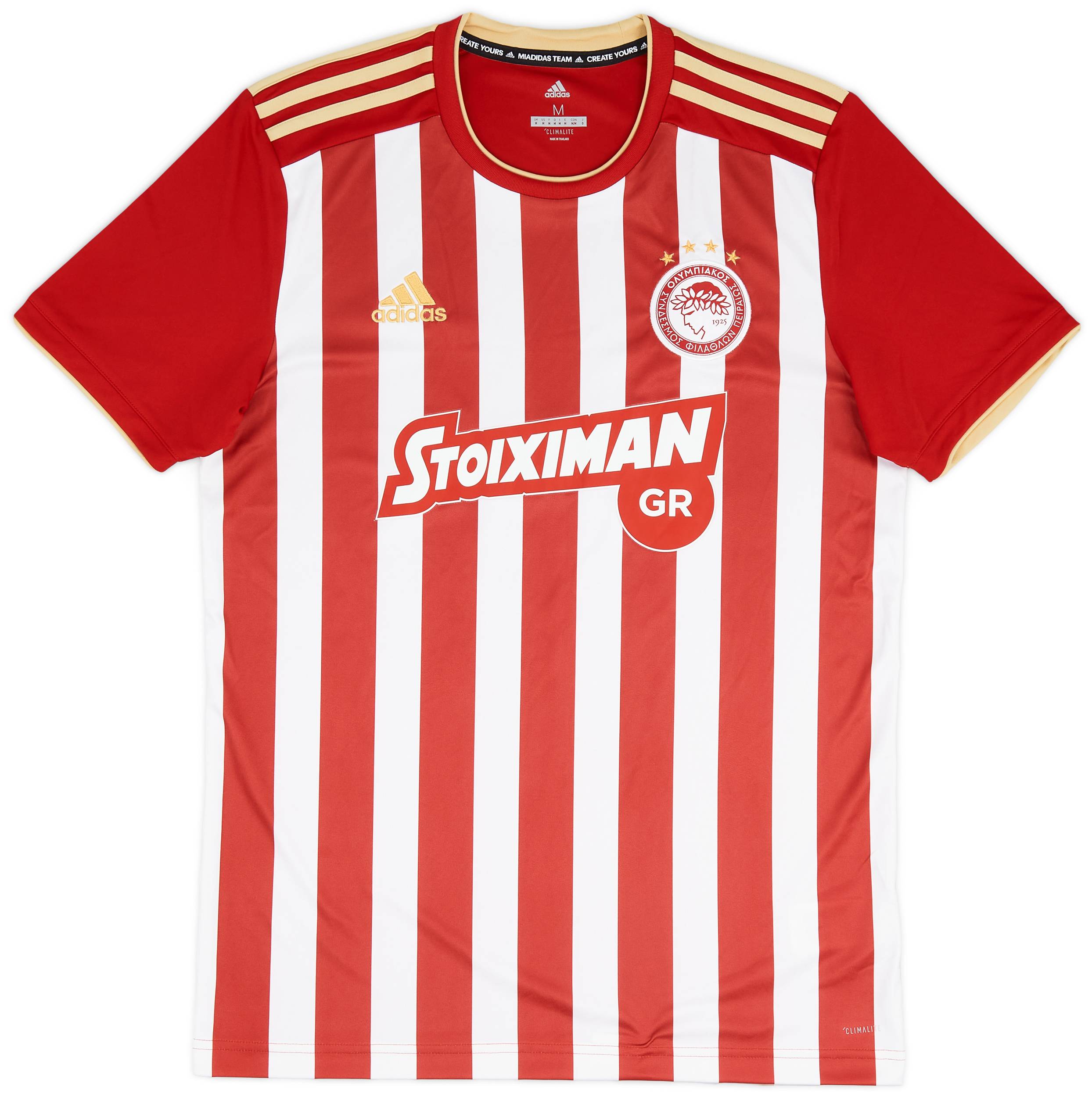 2018-19 Olympiakos Home Shirt - 9/10 - (M)
