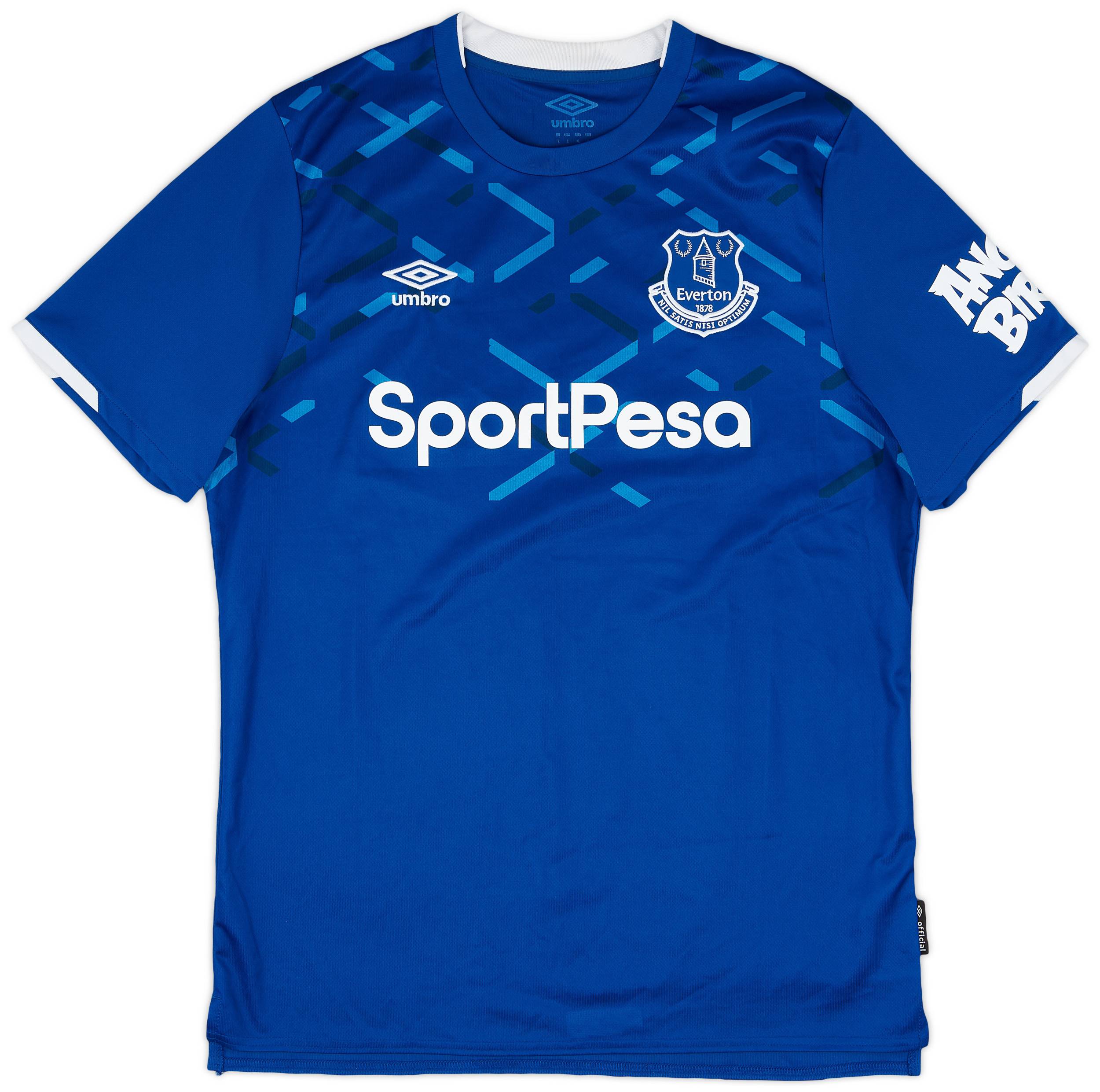 2019-20 Everton Home Shirt - 9/10 - (L)
