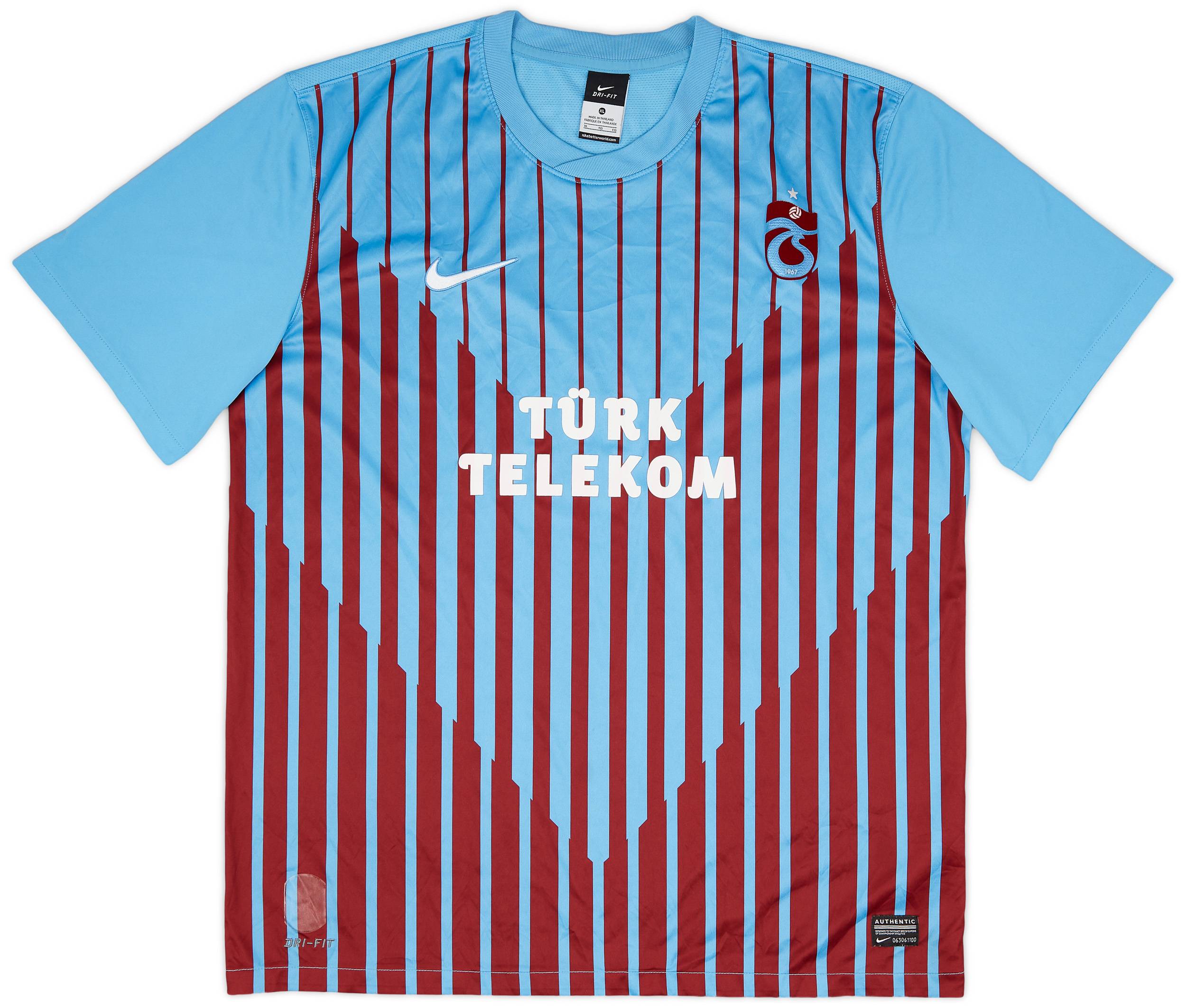 2012-13 Trabzonspor Home Shirt - 8/10 - (XL)