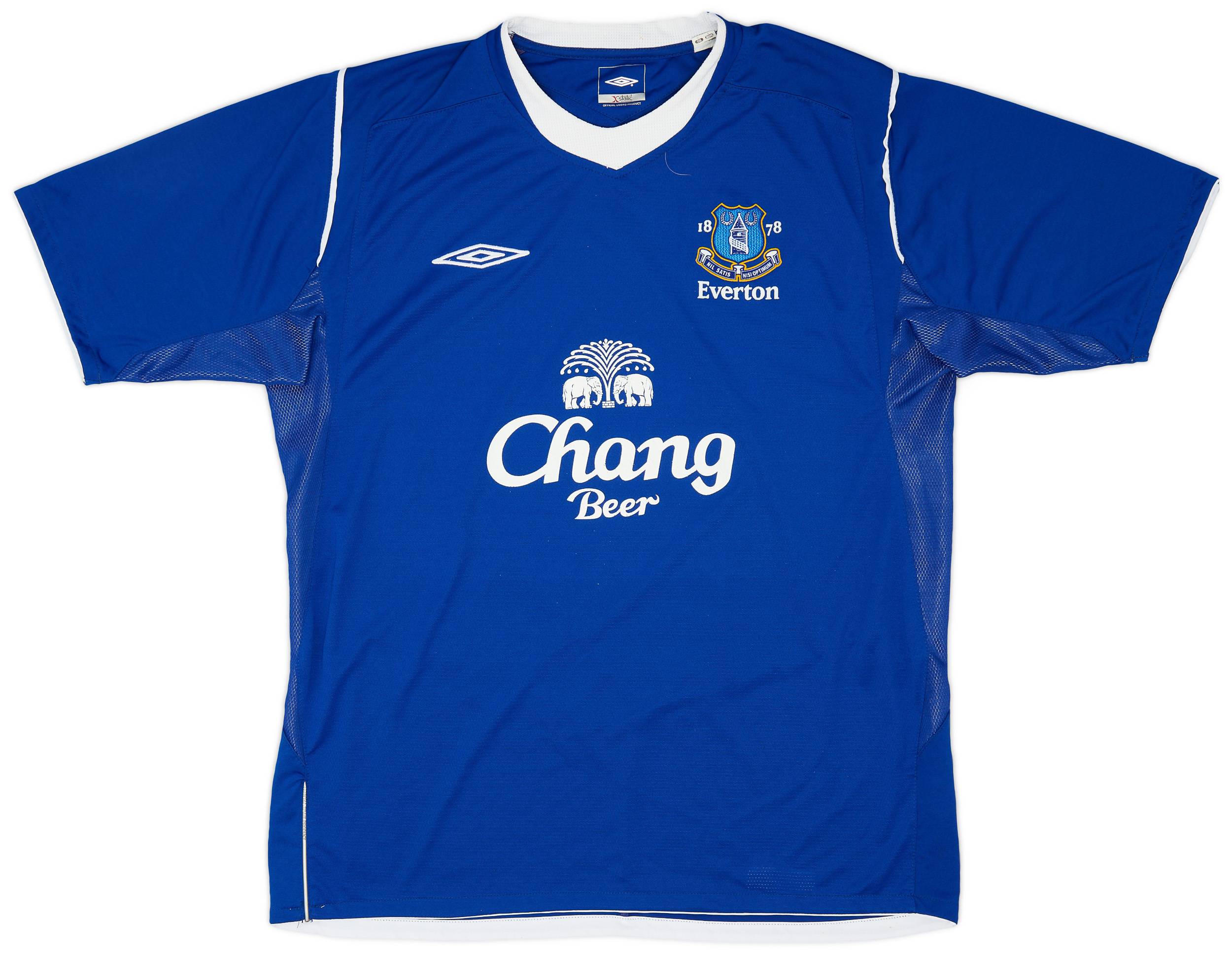 2004-05 Everton Home Shirt - 7/10 - (L)