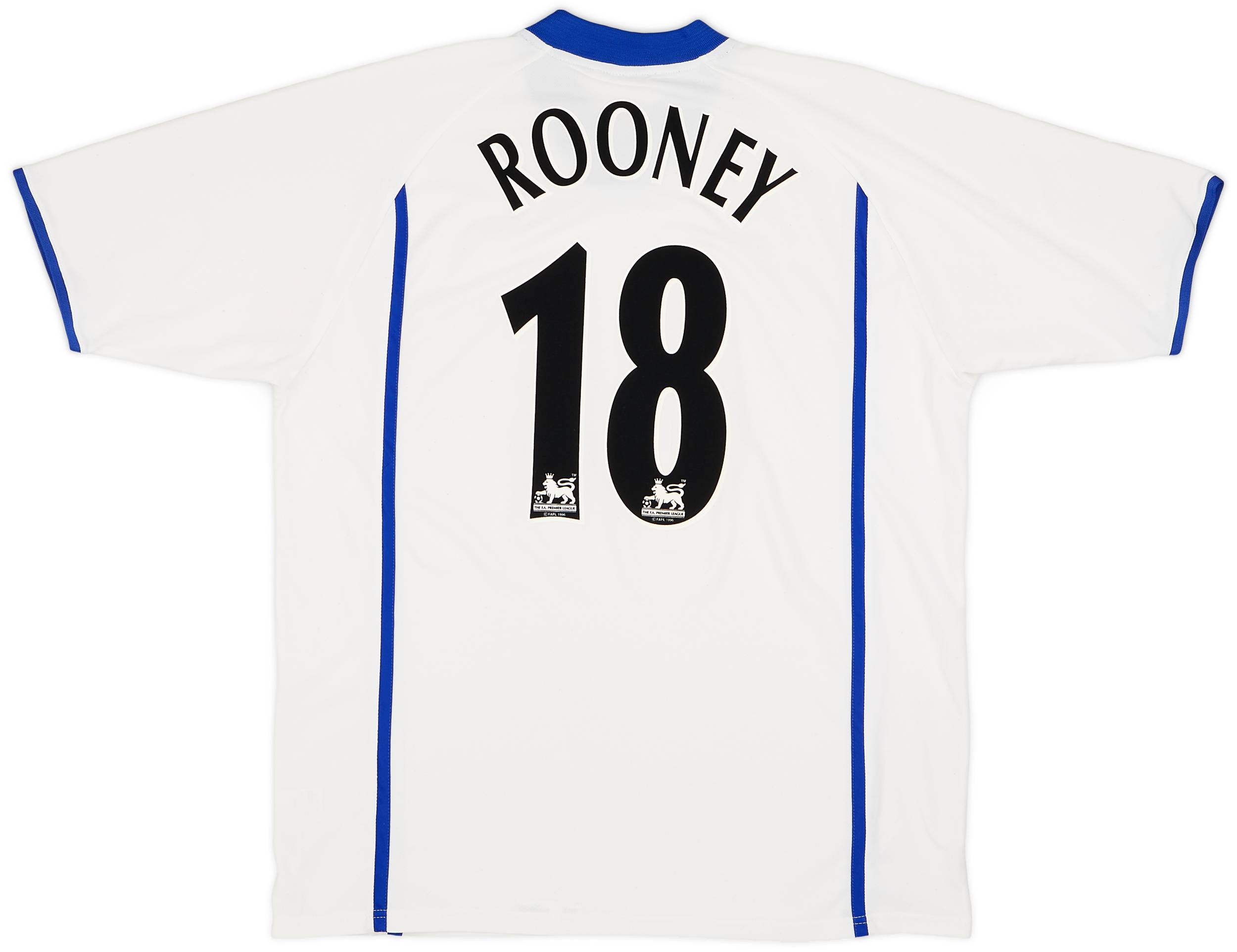 2002-03 Everton Away Shirt Rooney #18 - 8/10 - (L)