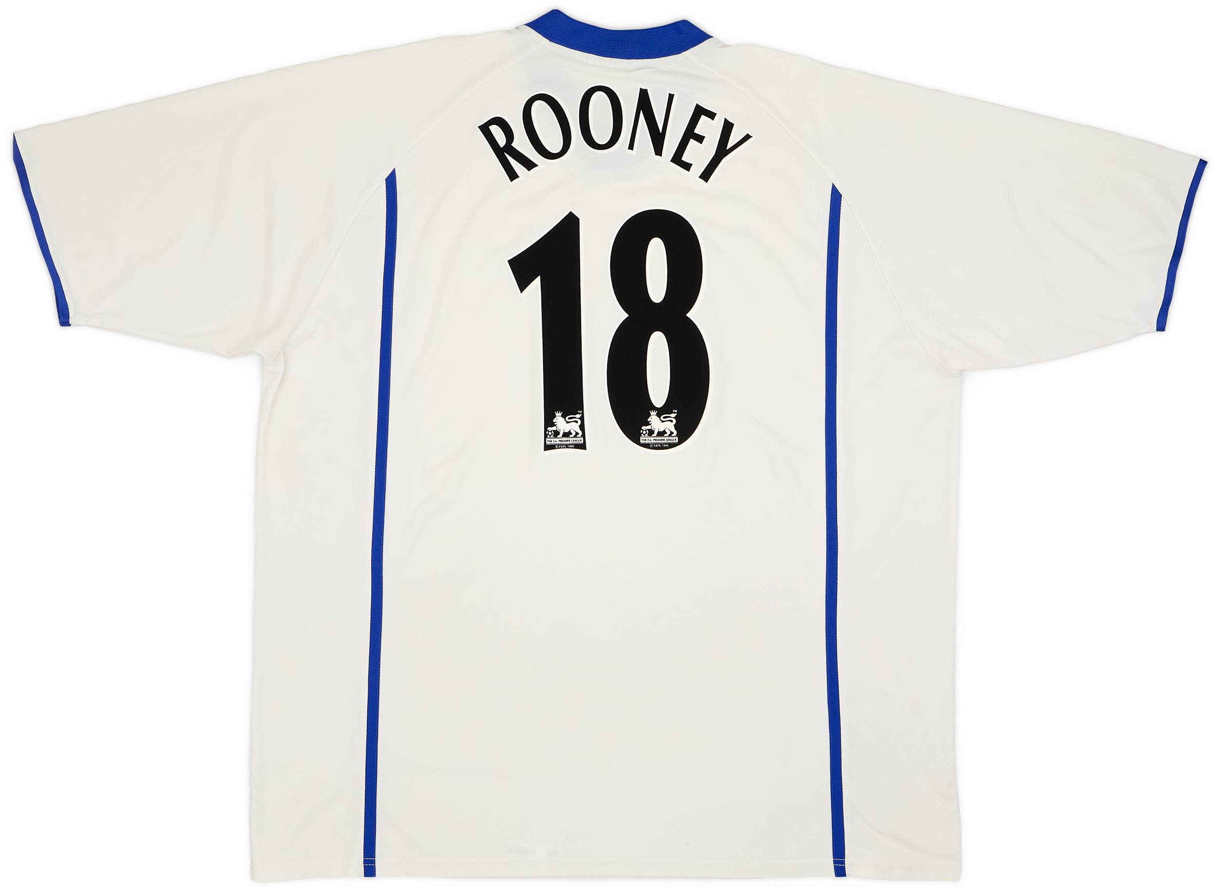 2002-03 Everton Away Shirt Rooney #18 - 8/10 - (XXL)