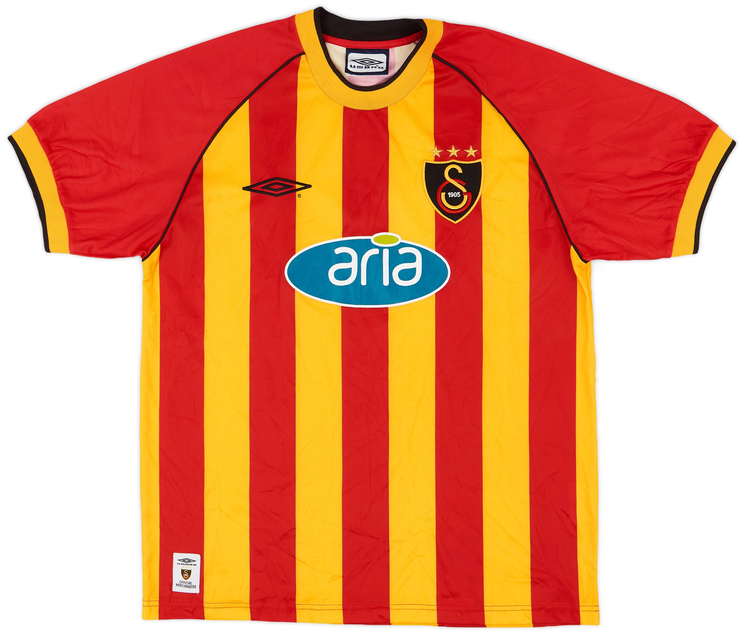 2002-03 Galatasaray Home Shirt - 9/10 - (M)