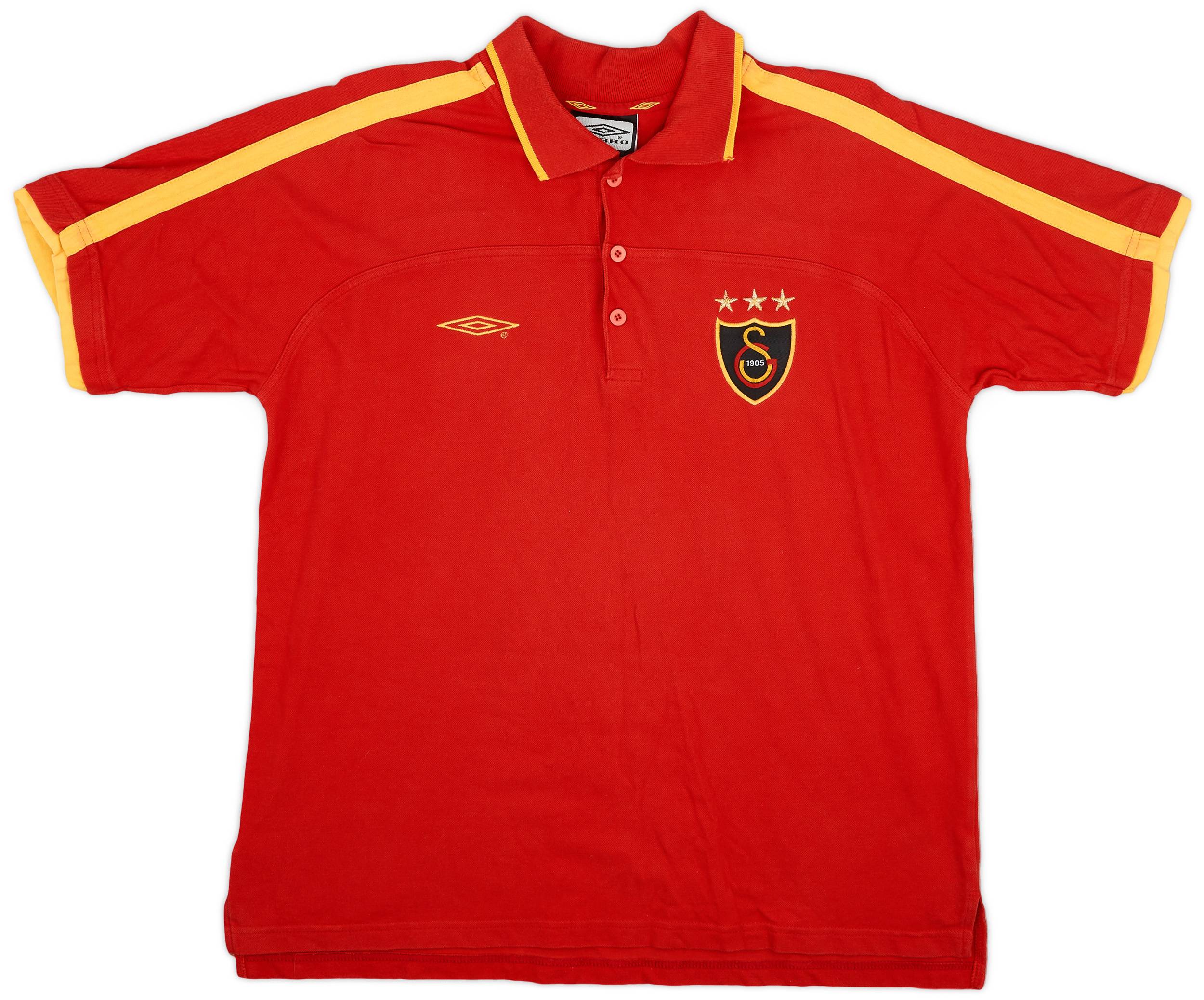 2002-04 Galatasaray Umbro Polo Shirt - 8/10 - (L)