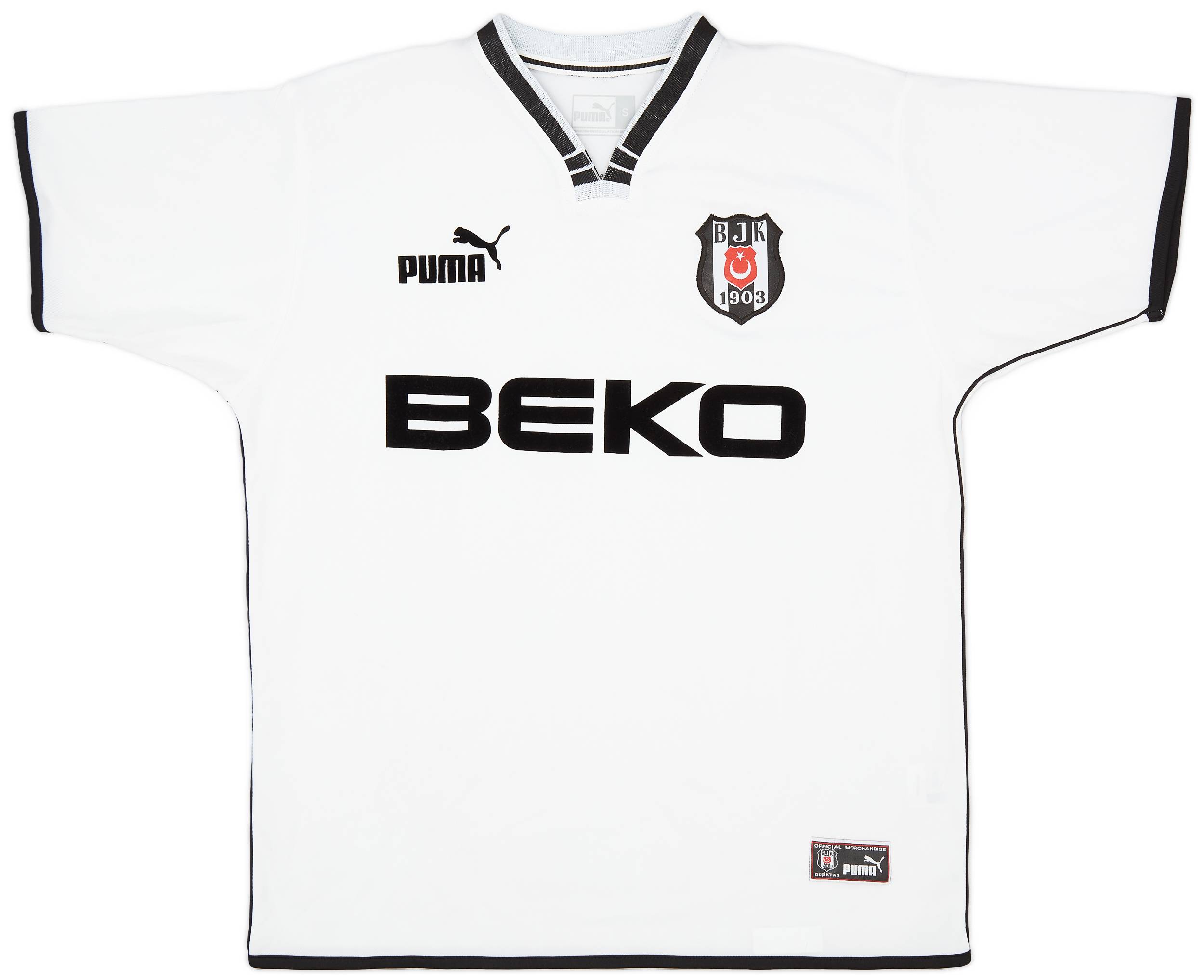 2003-04 Besiktas Puma Training Shirt - 9/10 - (S)