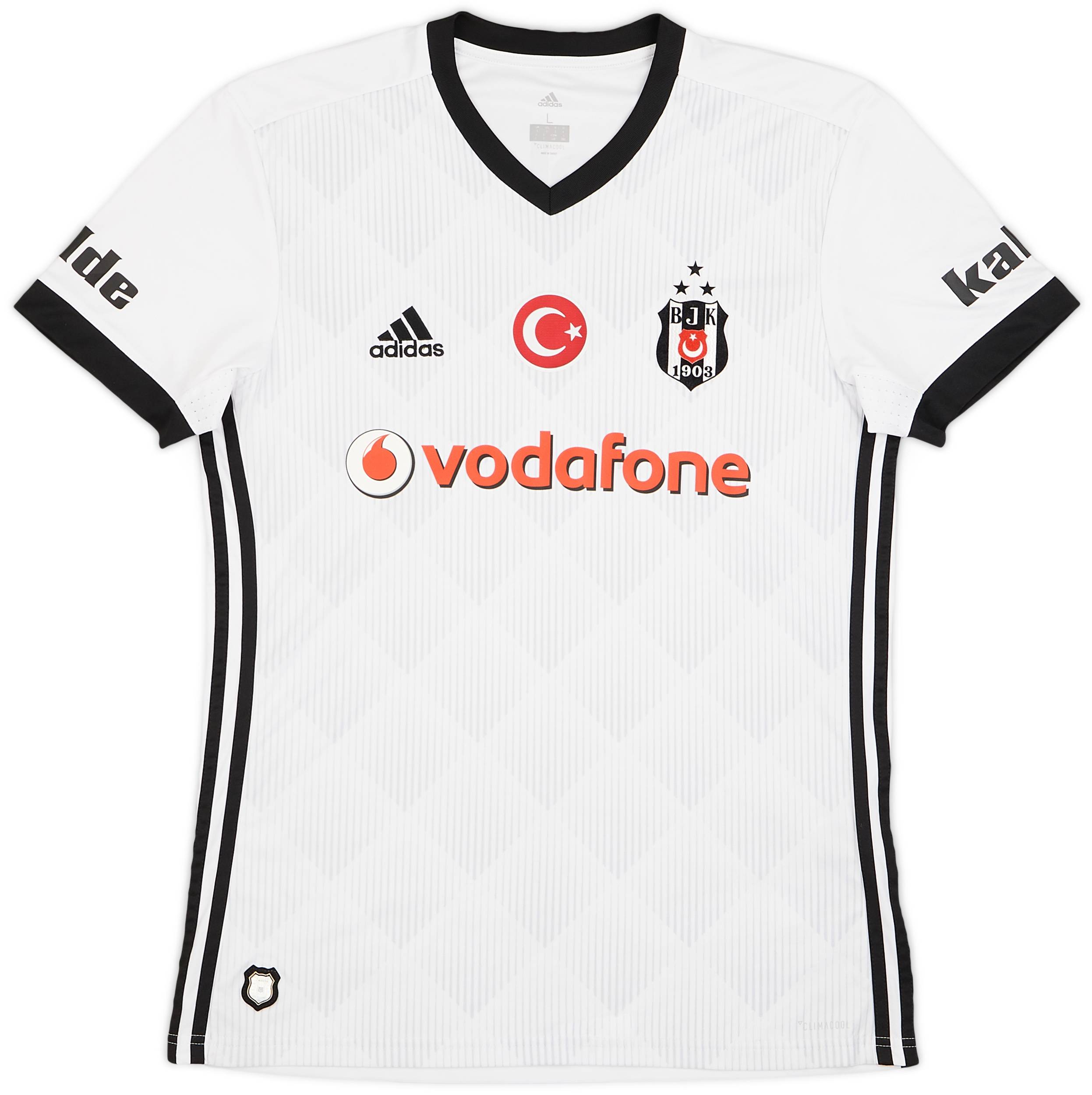 2017-18 Besiktas Home Shirt - 9/10 - (L)