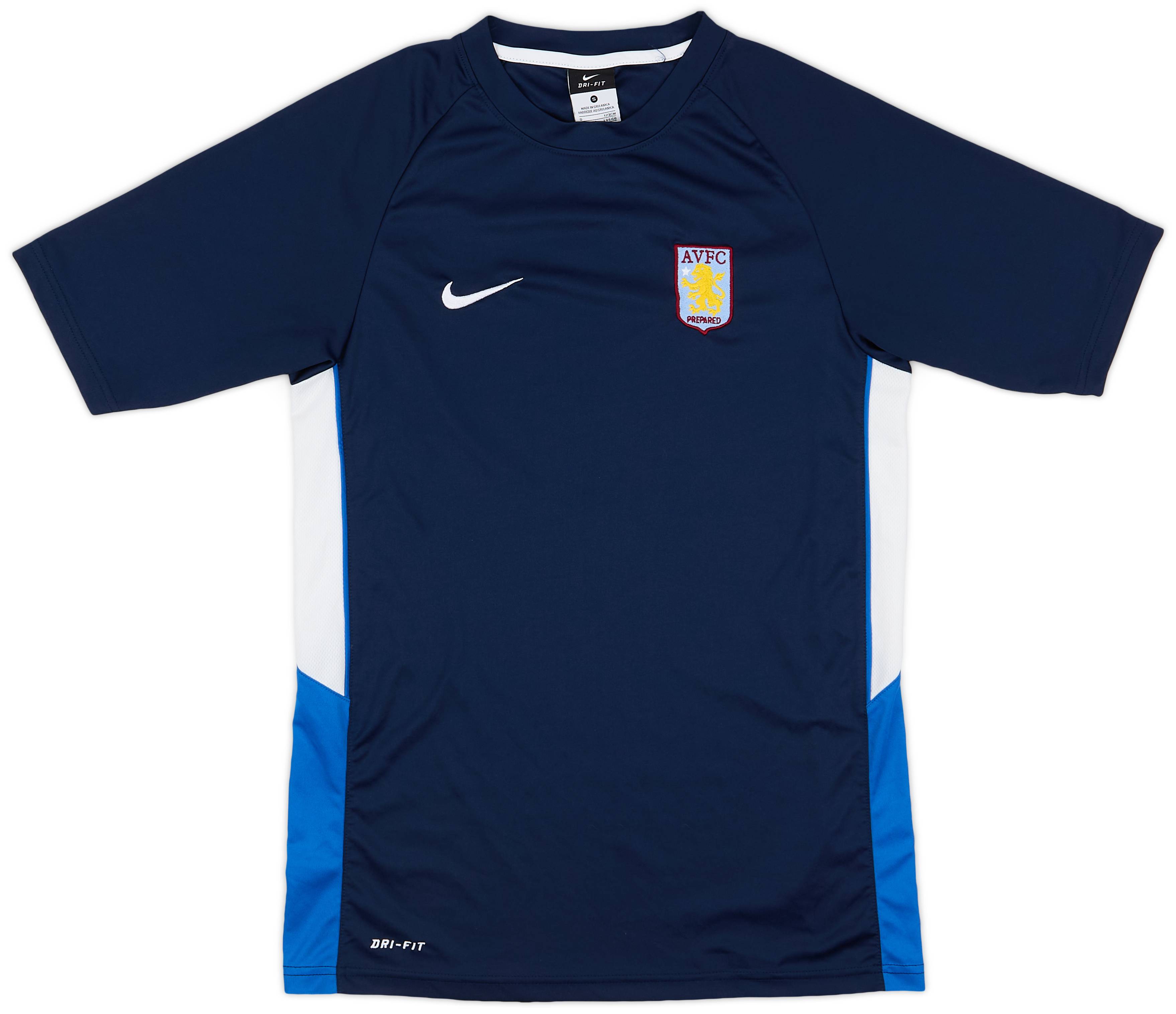 2010-11 Nike Template Training Shirt (Aston Villa) - 9/10 - (S)