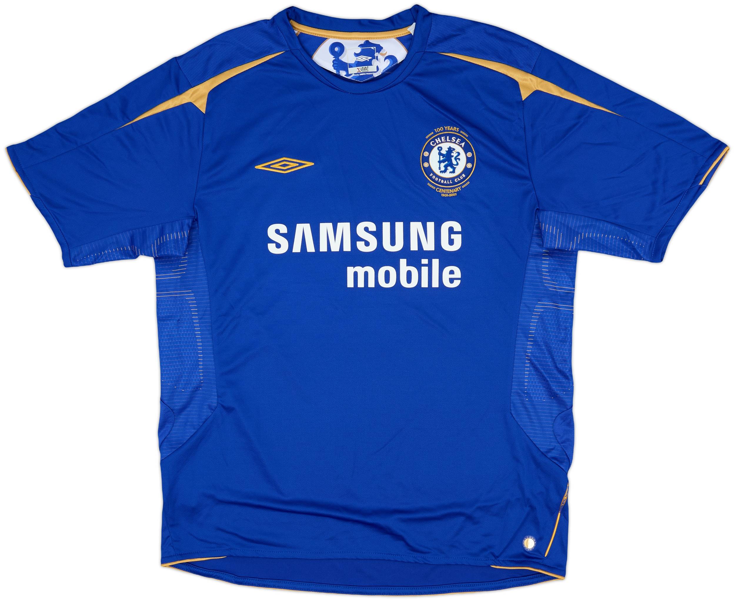 2005-06 Chelsea Centenary Home Shirt Robben #16 - 7/10 - (XL)