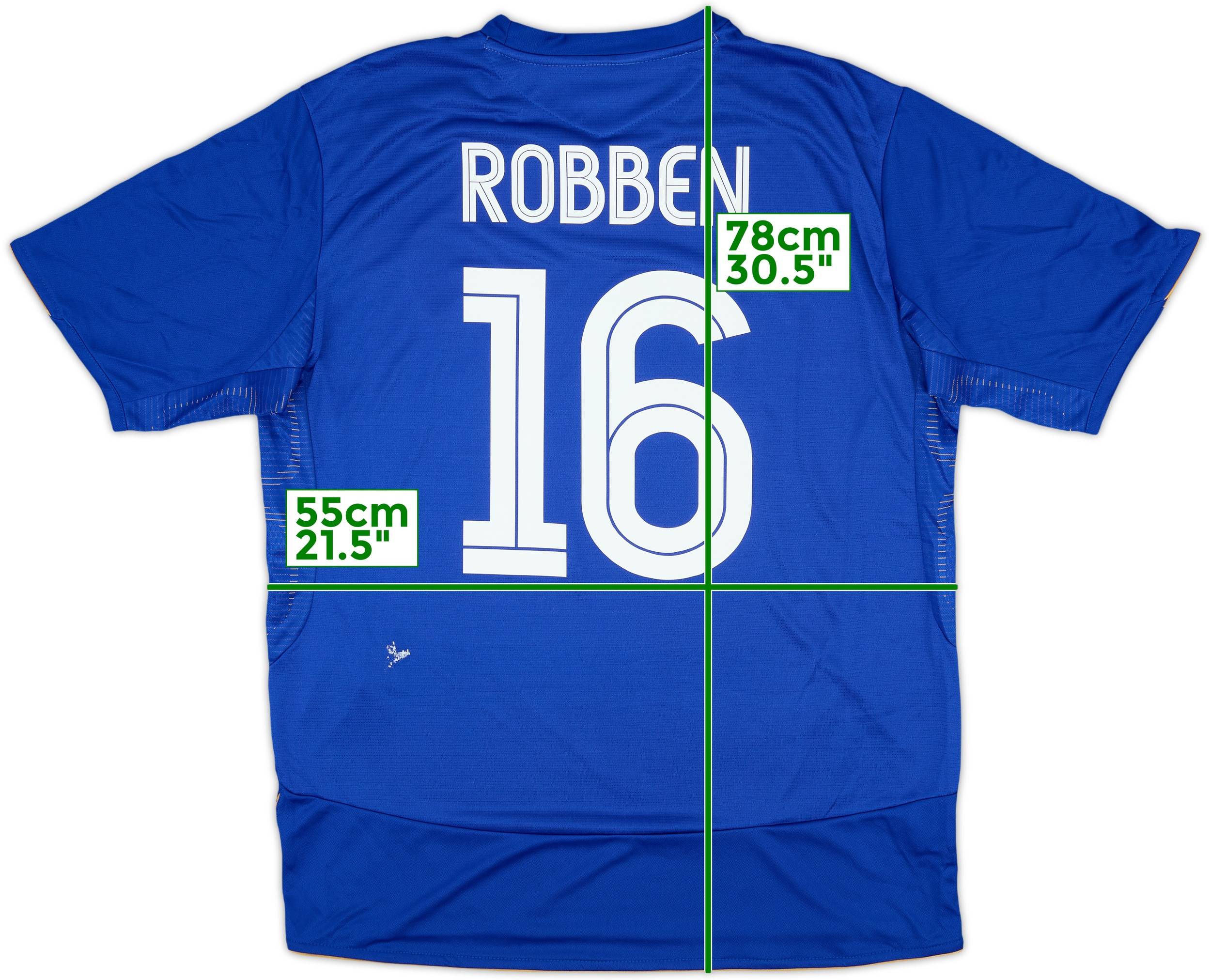 2005-06 Chelsea Centenary Home Shirt Robben #16 - 7/10 - (XL)