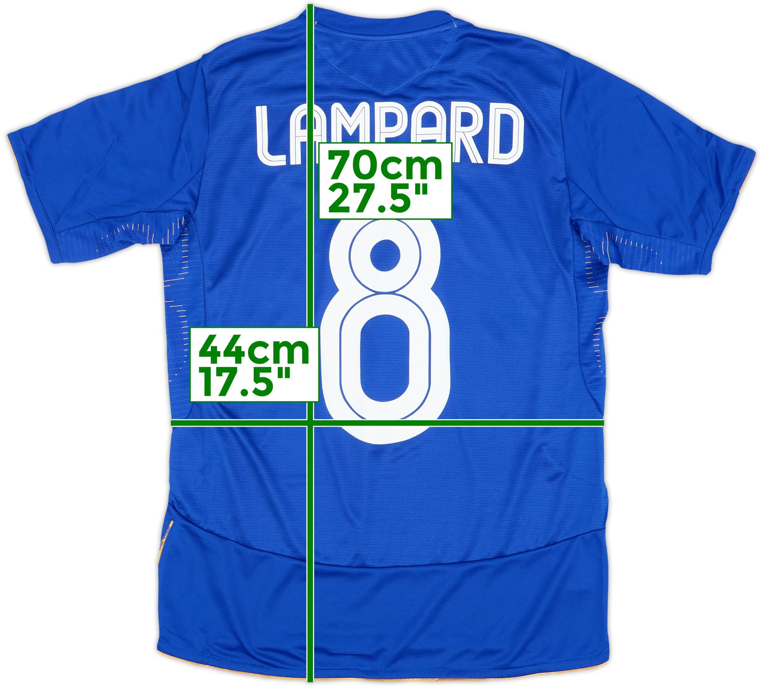 2005-06 Chelsea Centenary Home Shirt Lampard #8 - 8/10 - (XL.Boys)