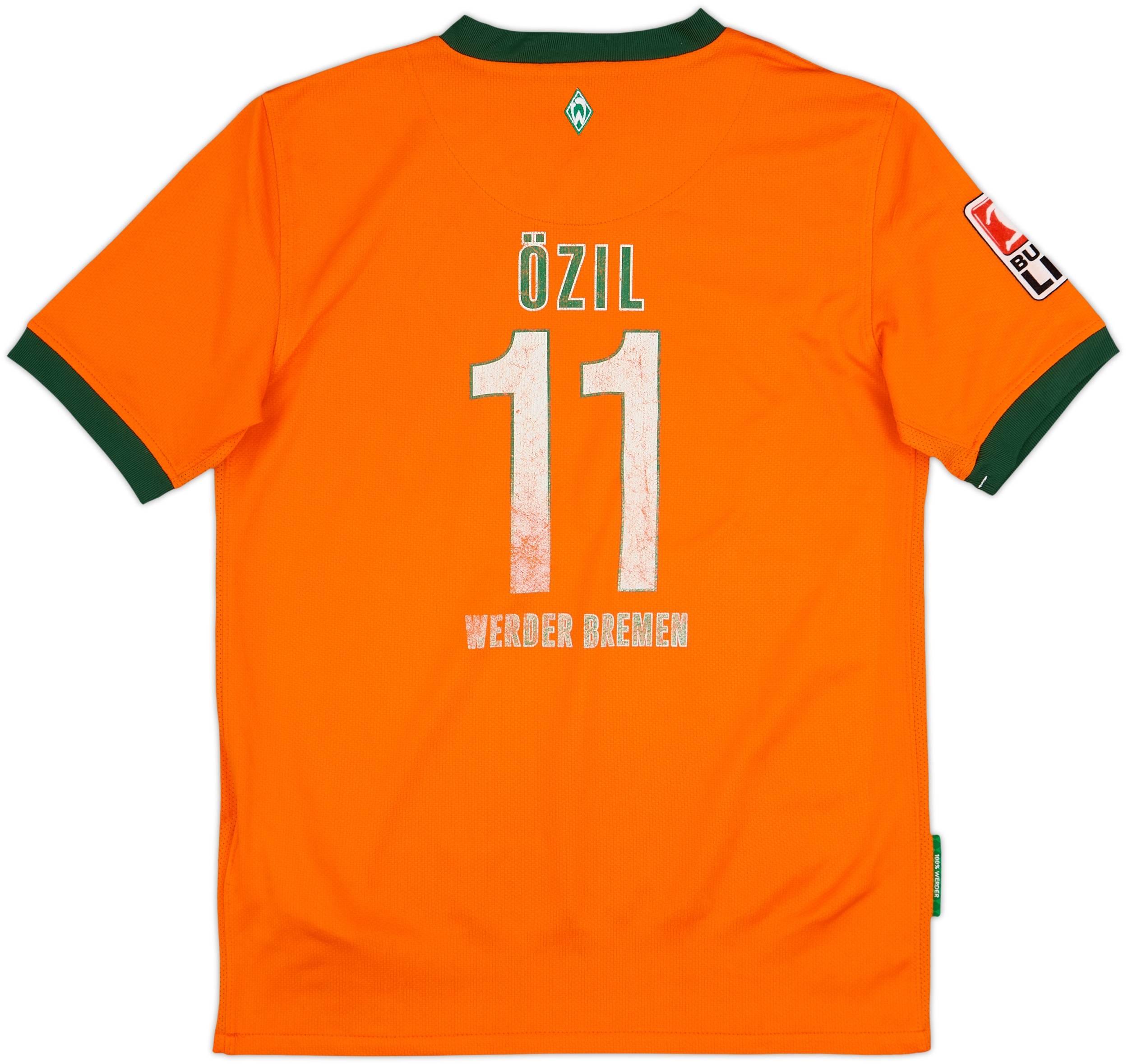2009-10 Werder Bremen Third Shirt Ozil #11 - 5/10 - (L.Boys)