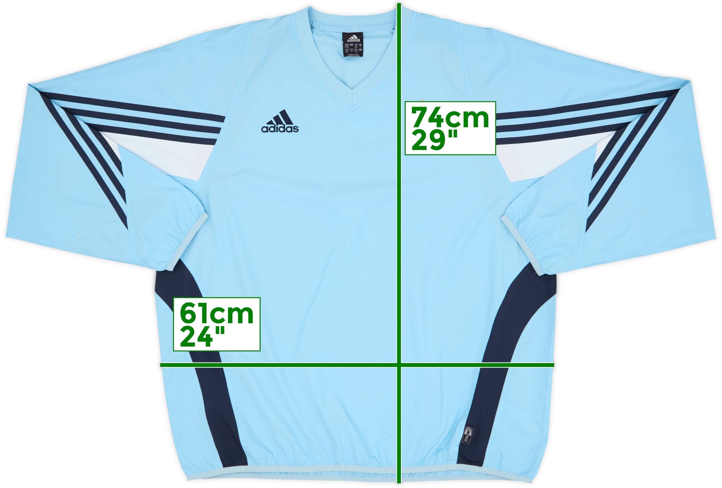 2003-04 Real Madrid adidas Drill Top - 8/10 - (L)