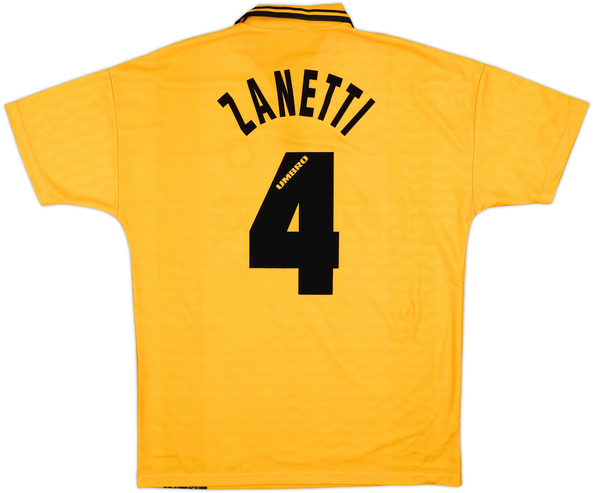 1996-97 Inter Milan Third Shirt Zanetti #4 - 8/10 - (L)