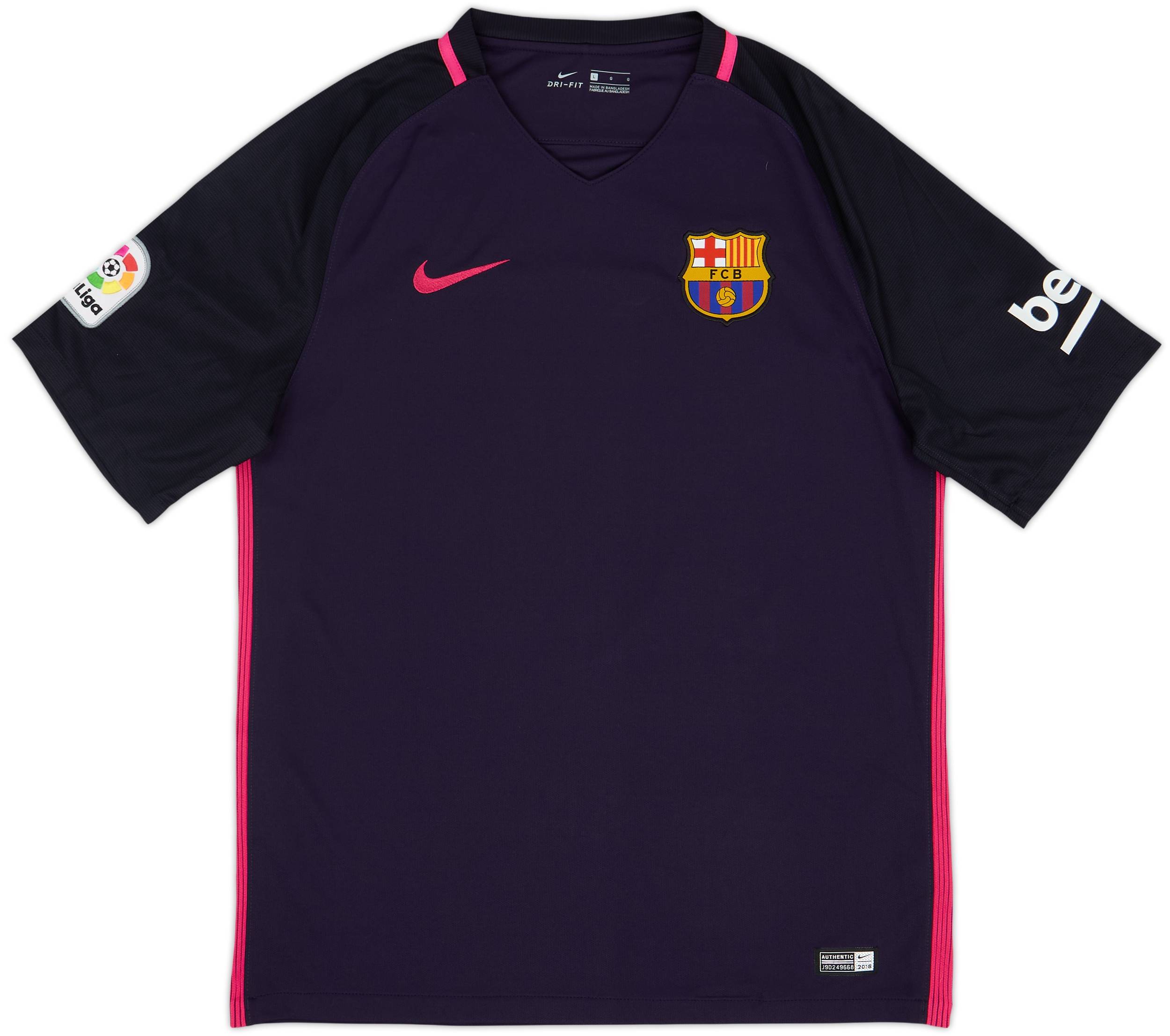 2016-17 Barcelona Away Shirt Neymar Jr #11 - 10/10 - (L)