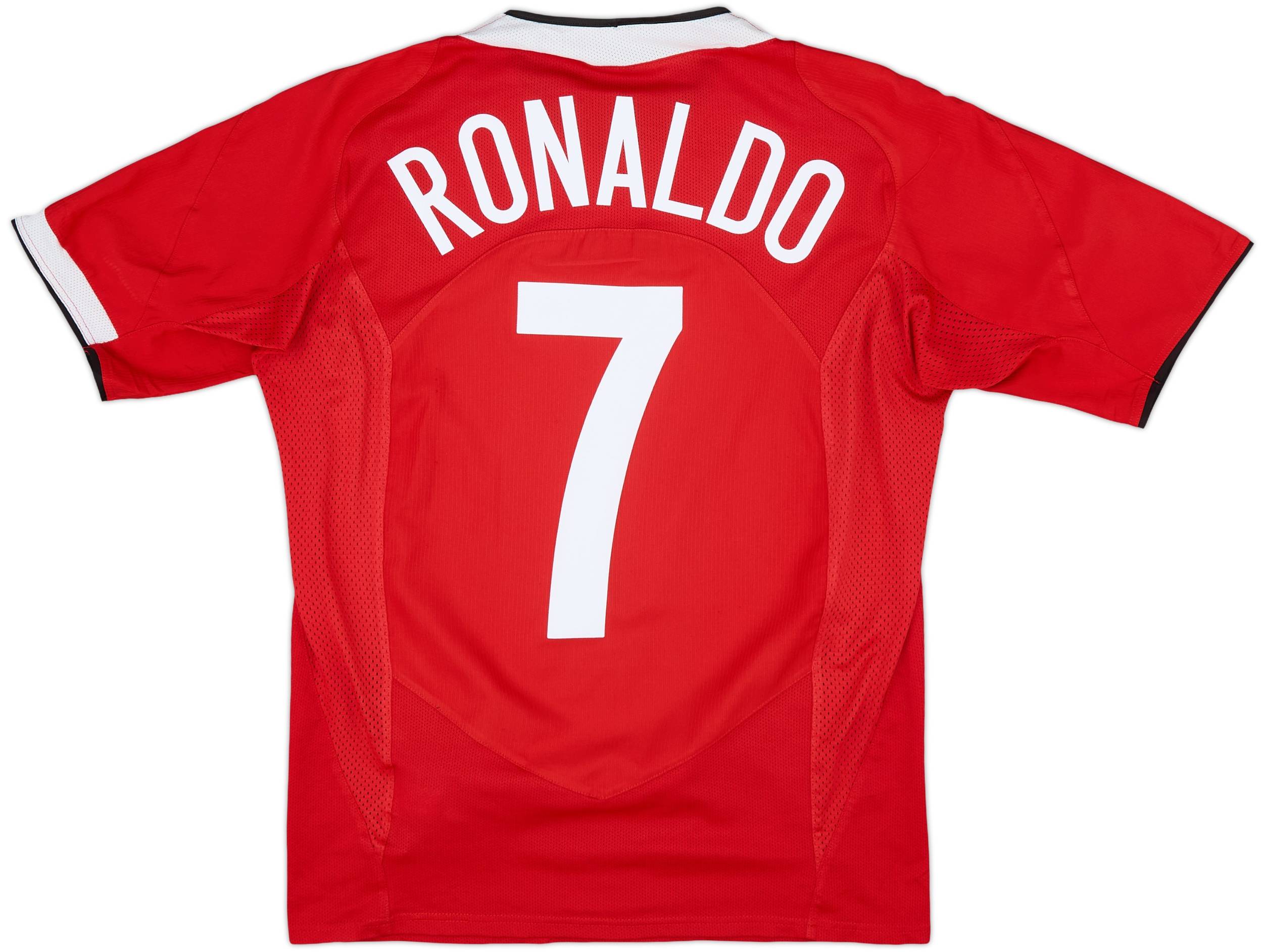 2004-06 Manchester United Home Shirt Ronaldo #7 - 6/10 - (S)
