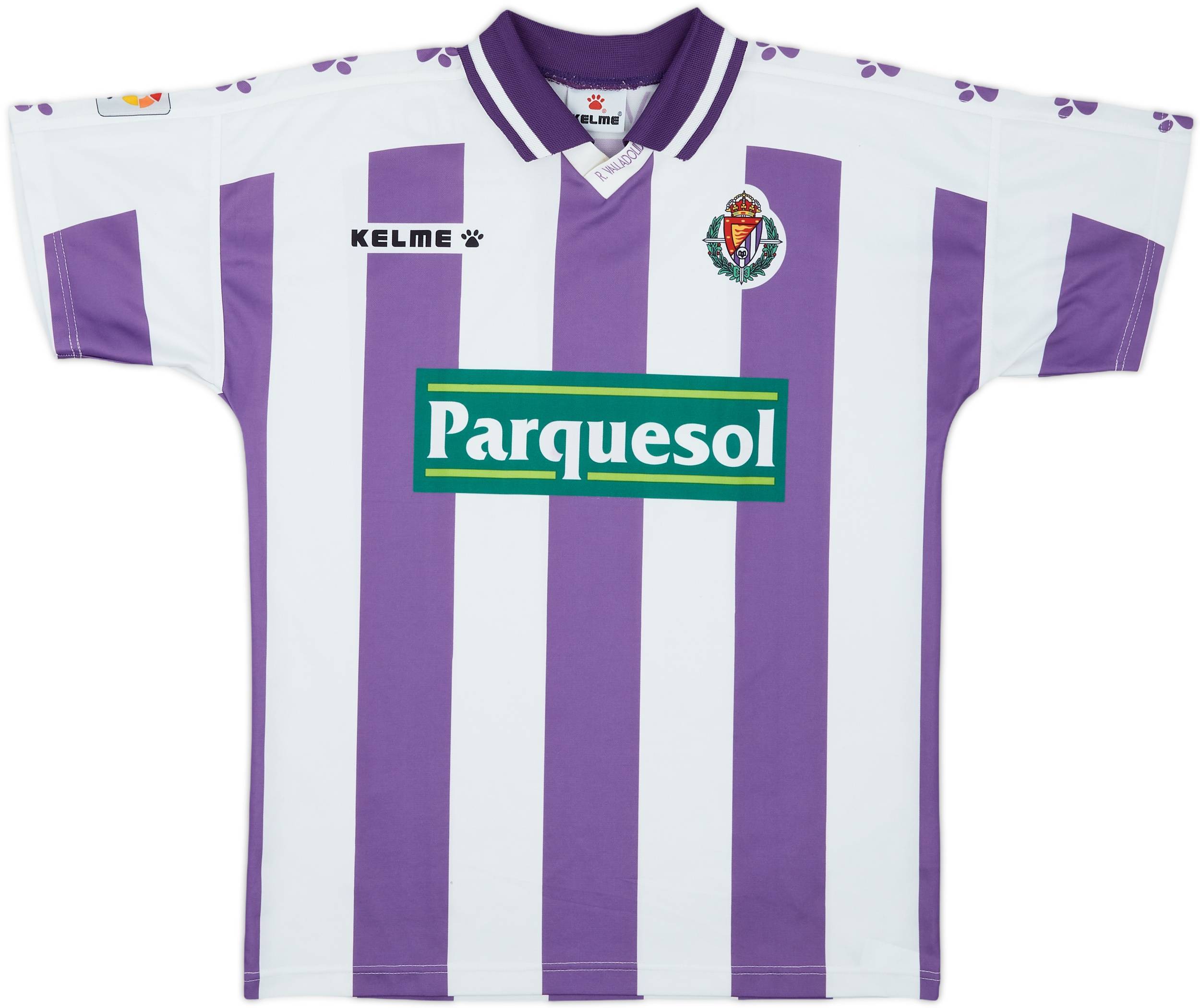 1995-96 Real Valladolid Basic Home Shirt - 7/10 - (S)