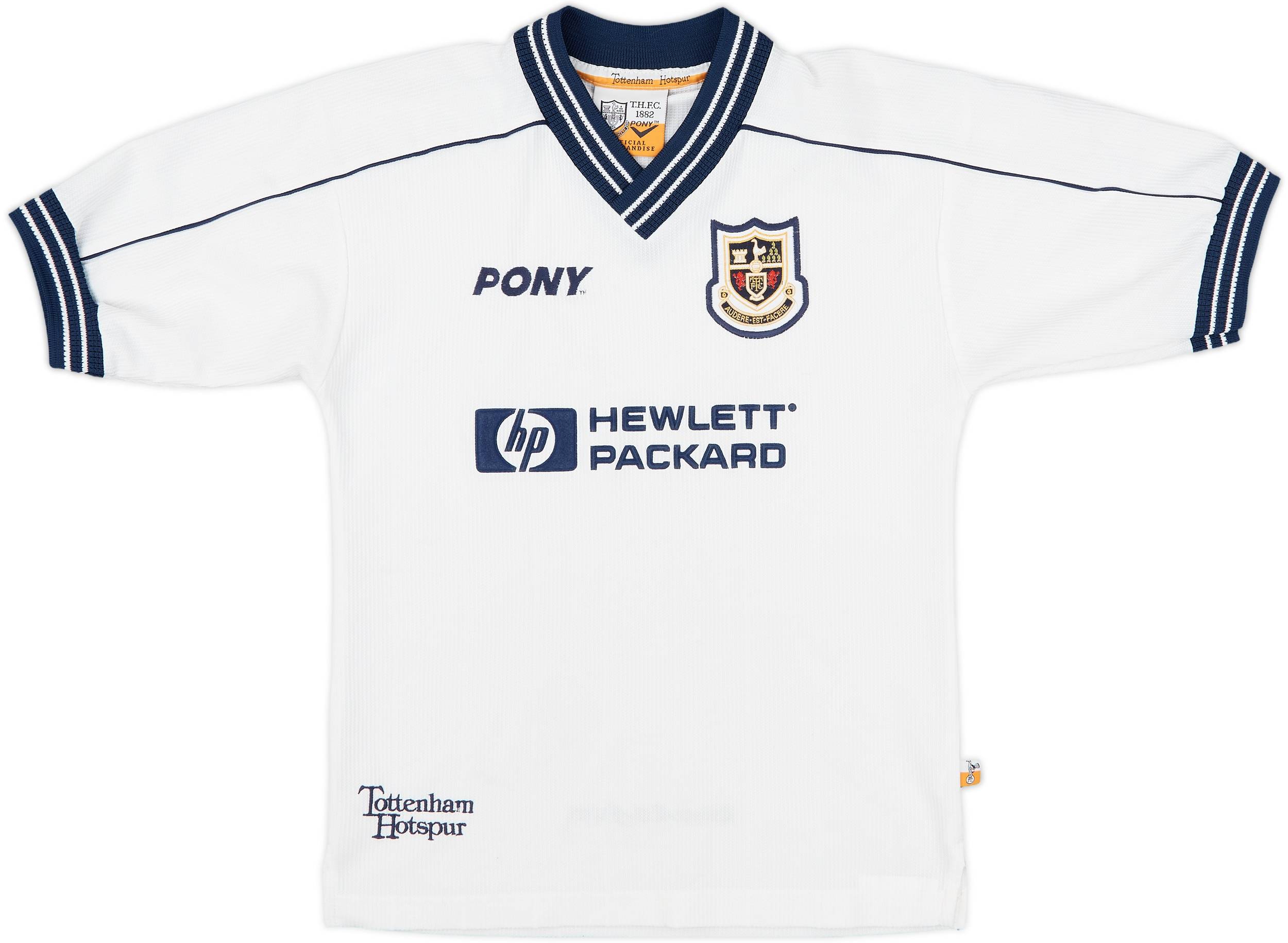 1997-99 Tottenham Home Shirt - 8/10 - (L.Boys)