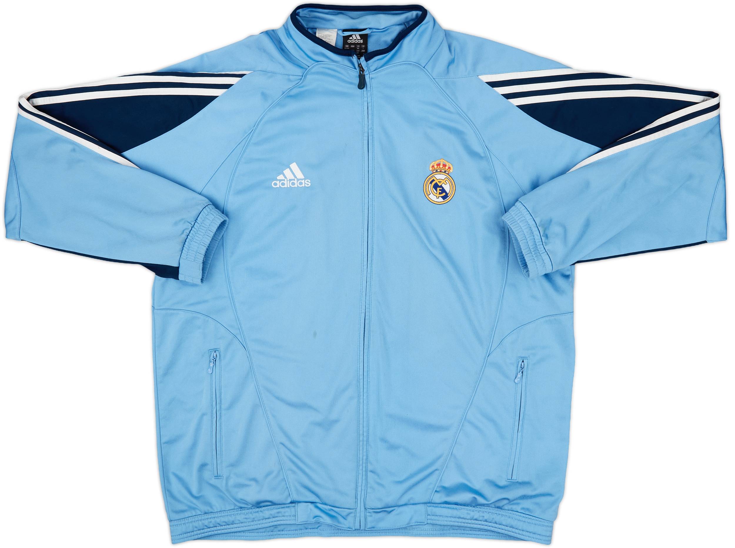 2005-06 Real Madrid adidas Track Jacket - 7/10 - (L)
