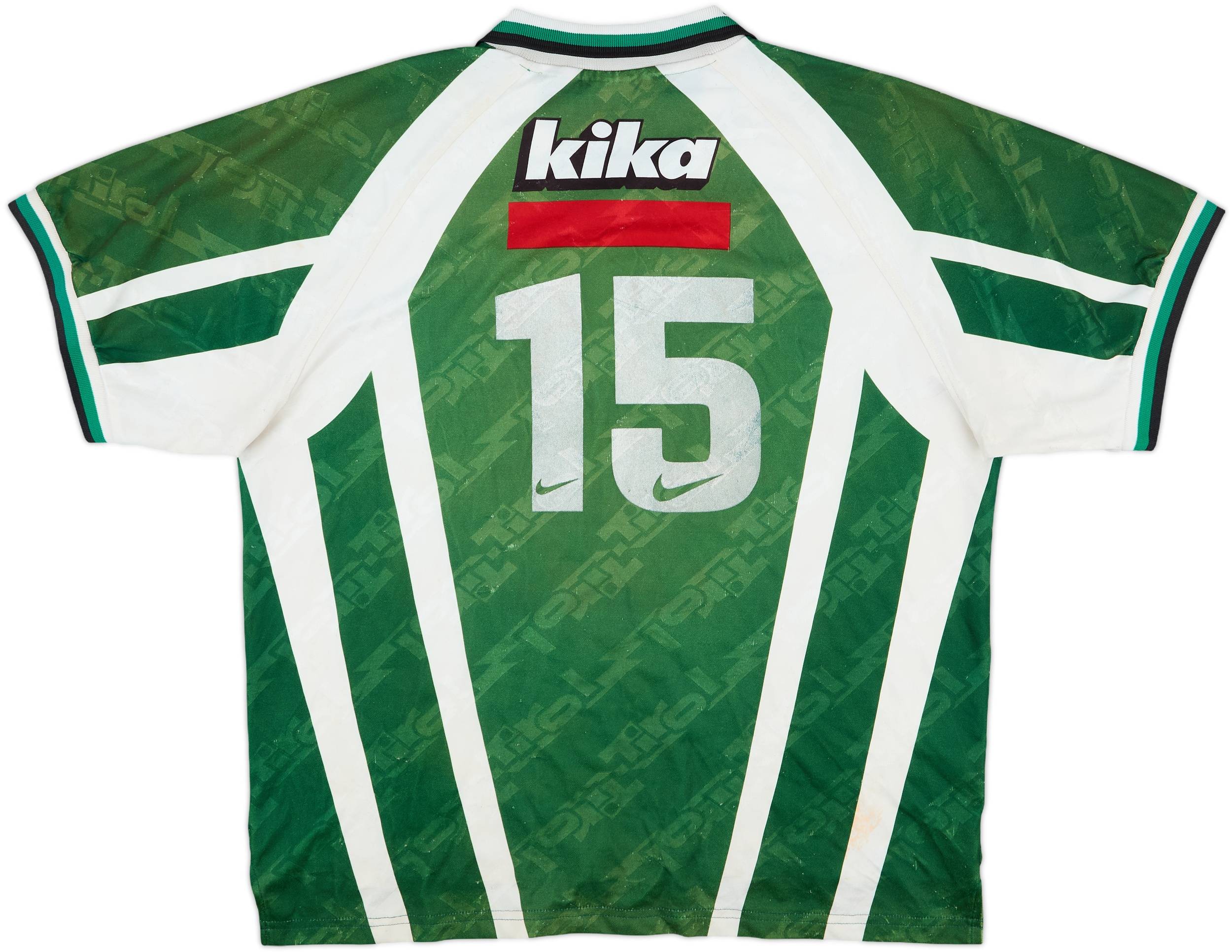 1996-97 Tirol Innsbruck Match Issue Away Shirt #15