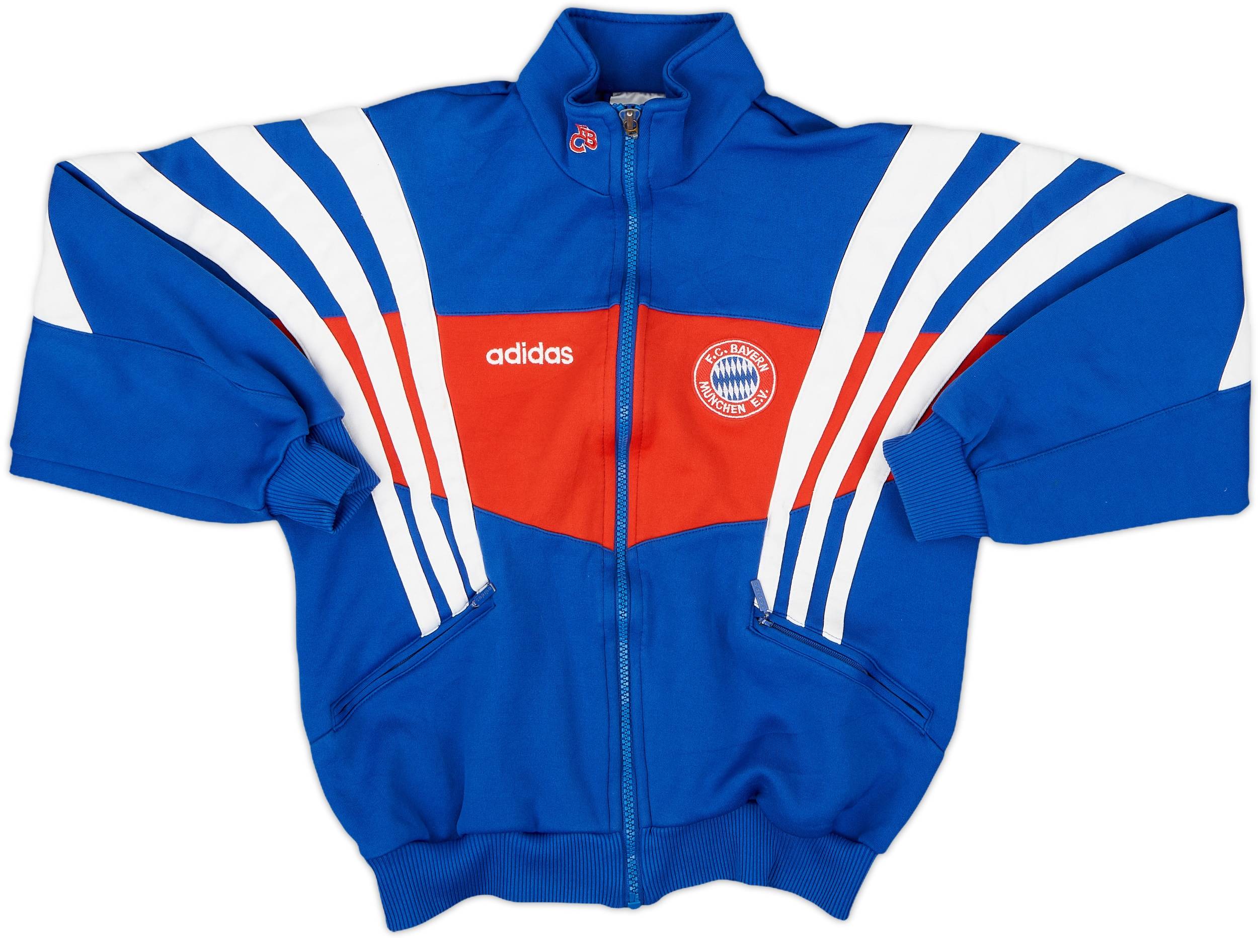 Adidas FC Bayern Munchen Jacket Mens 2XL Red Full Zip