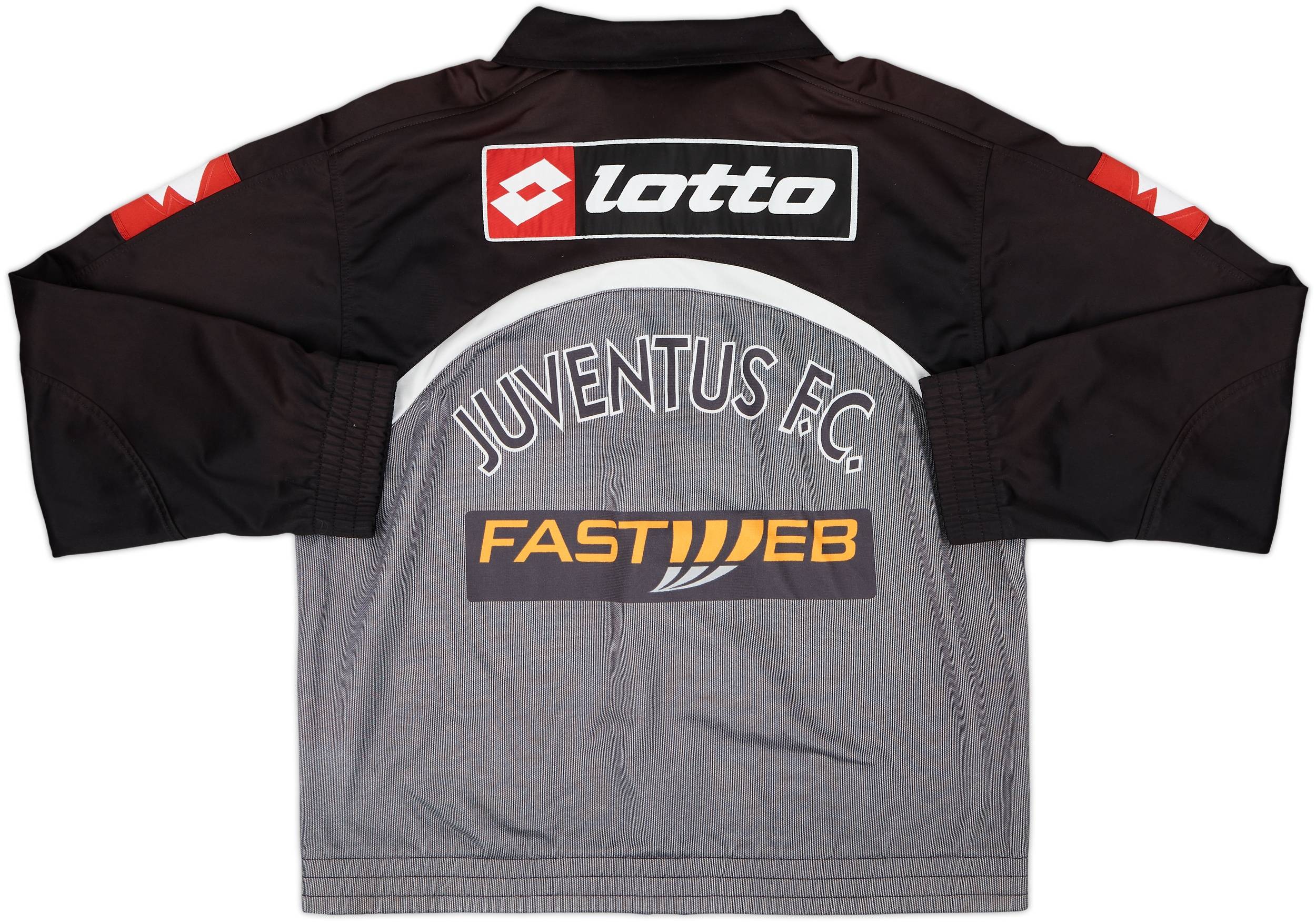 2001-02 Juventus Lotto Track Jacket - 8/10 - (M)