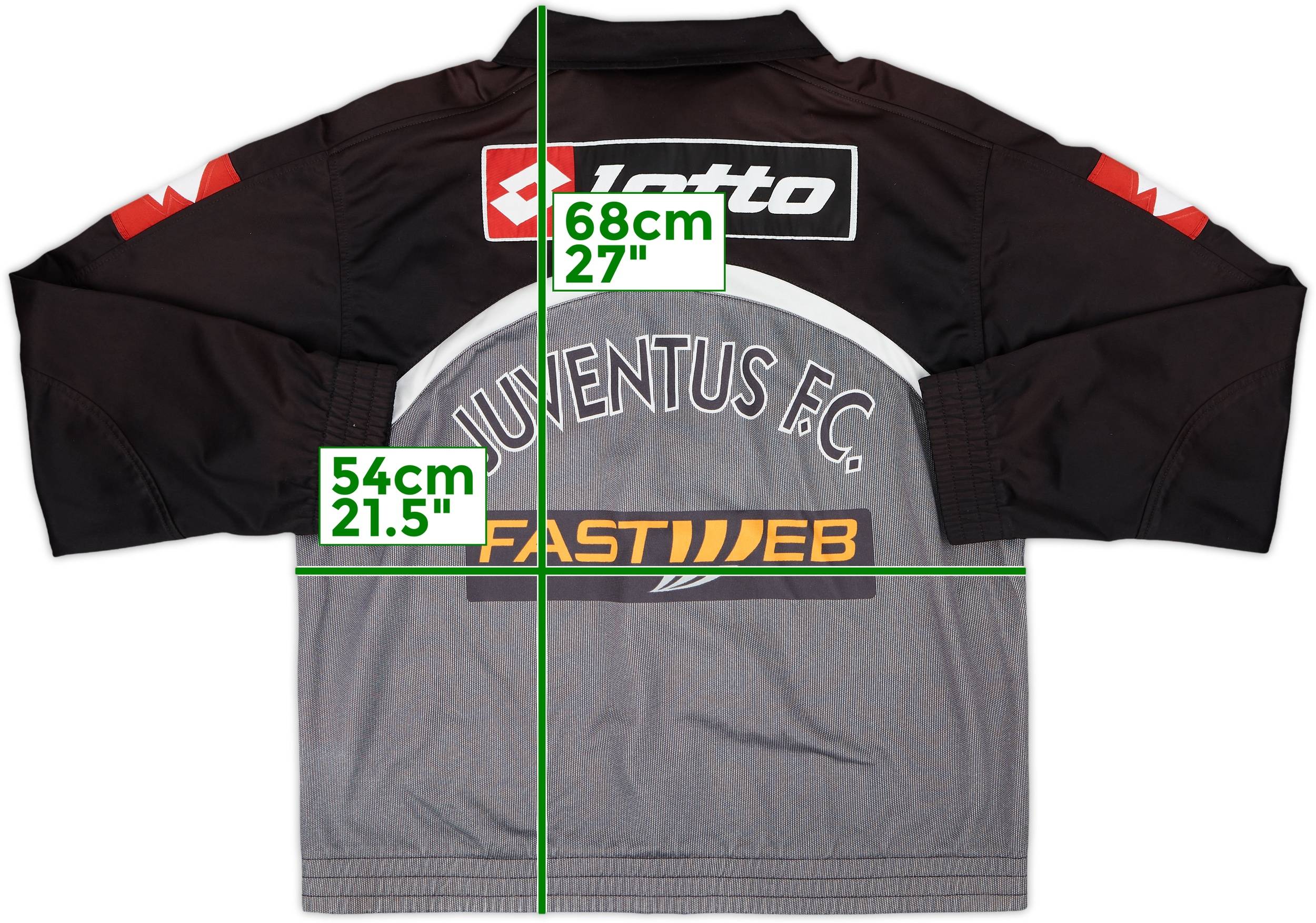 2001-02 Juventus Lotto Track Jacket - 8/10 - (M)