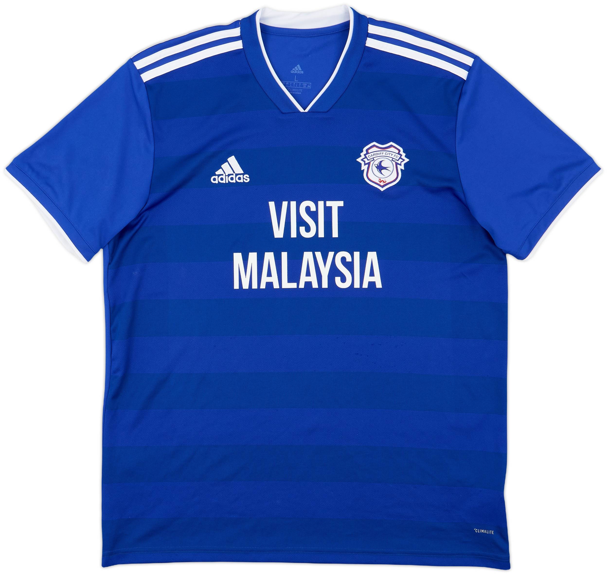 2018-19 Cardiff Home Shirt - 8/10 - (L)