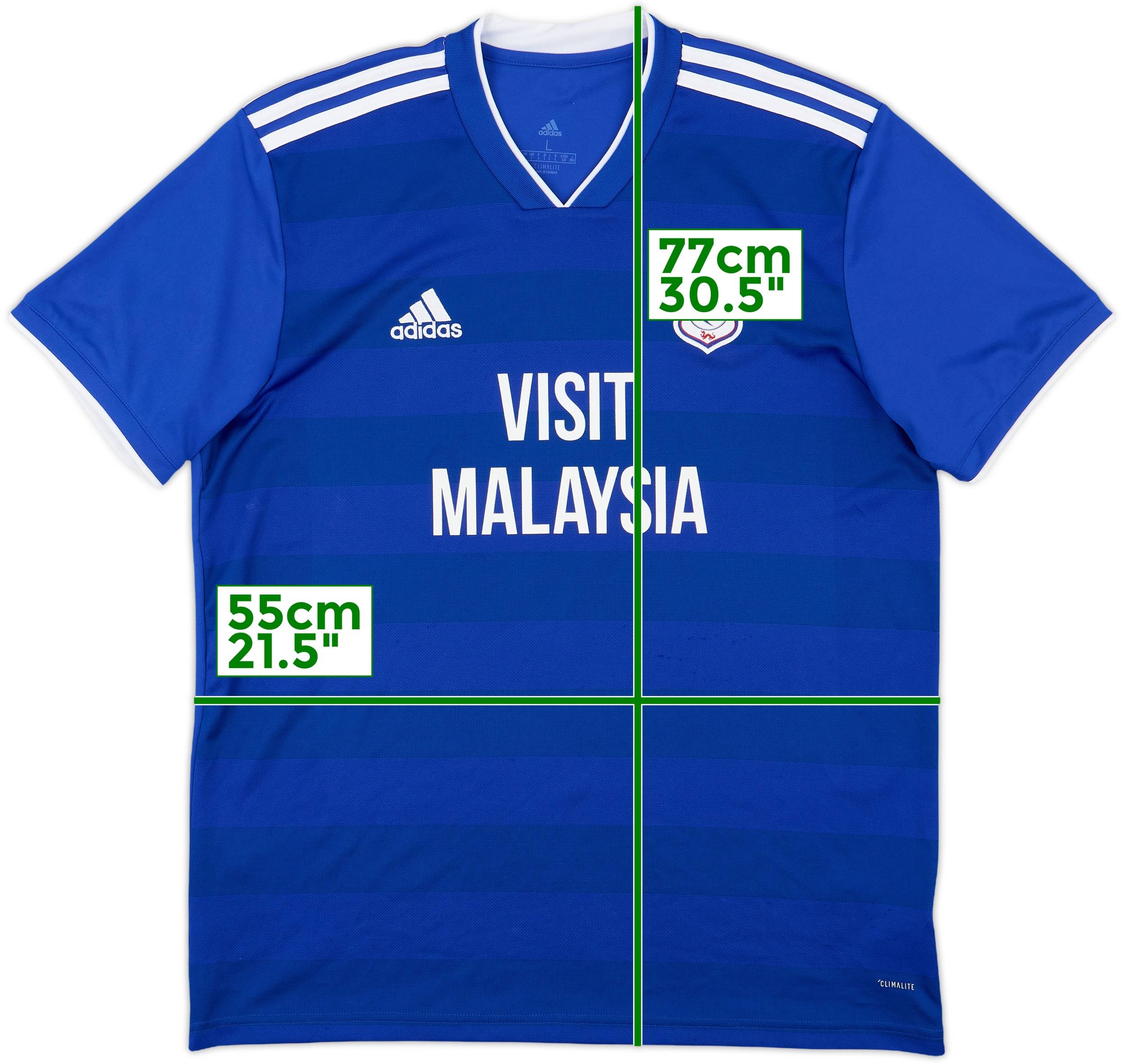 2018-19 Cardiff Home Shirt - 8/10 - (L)