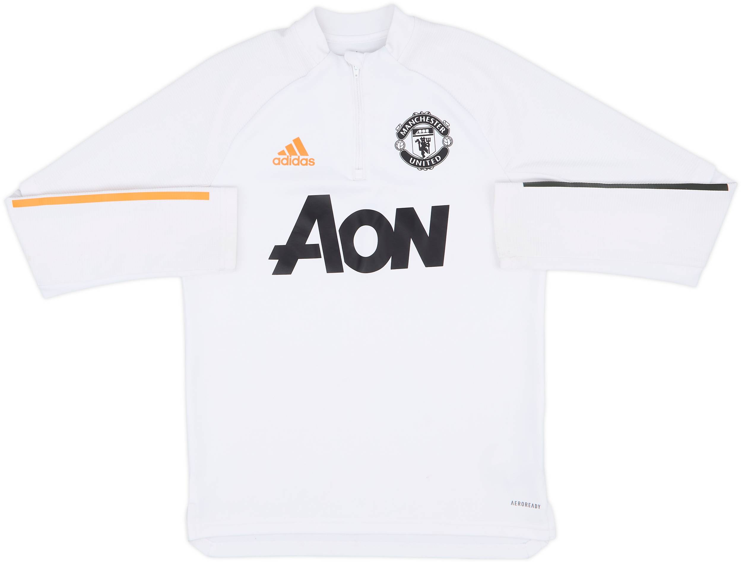 2020-21 Manchester United adidas 1/4 Zip Training Top - 6/10 2020-21 Manchester United adidas 1/4 Zip Training Top - 6/10