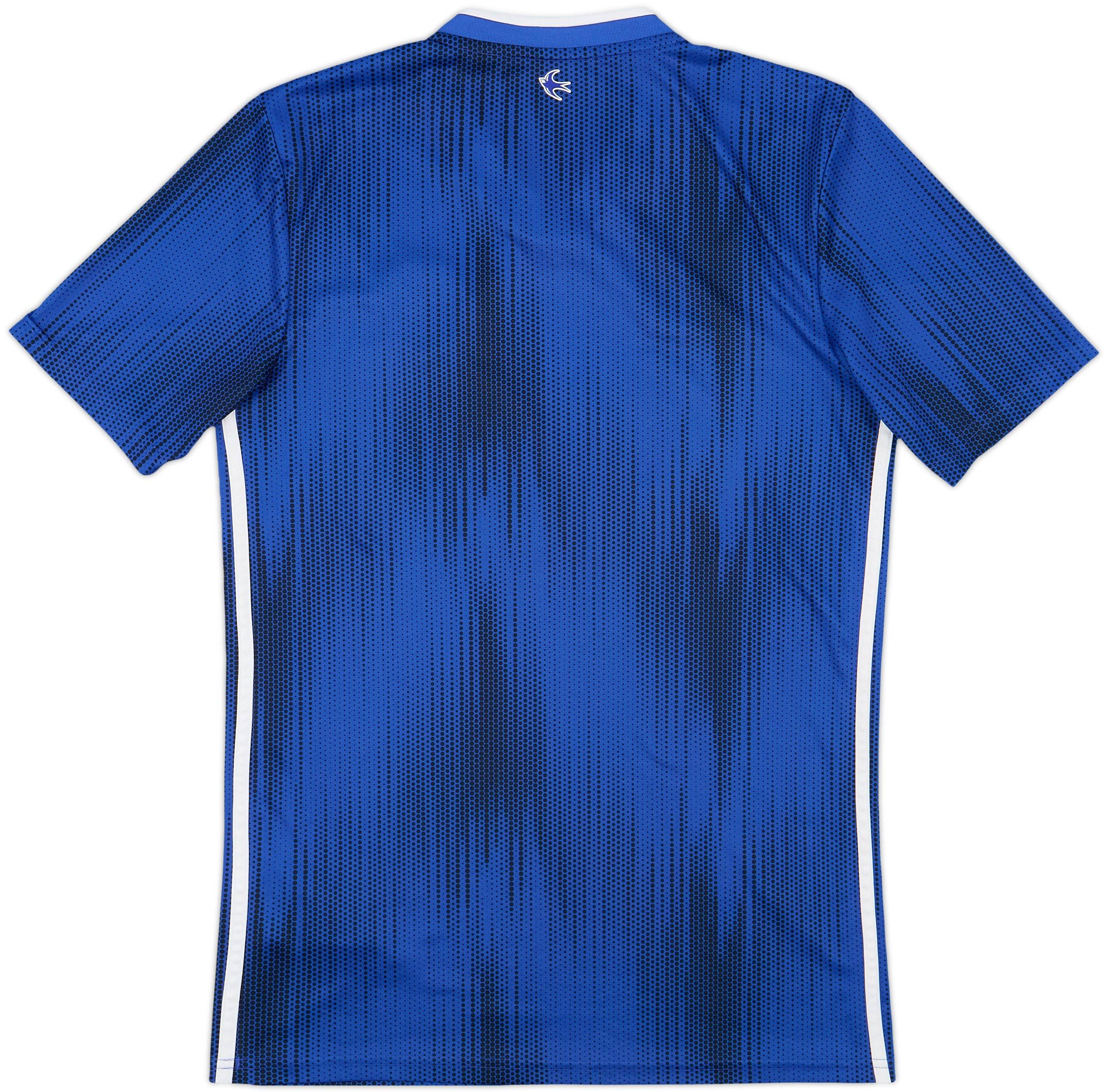 2019-20 Cardiff City Home Shirt - 8/10 - (S)